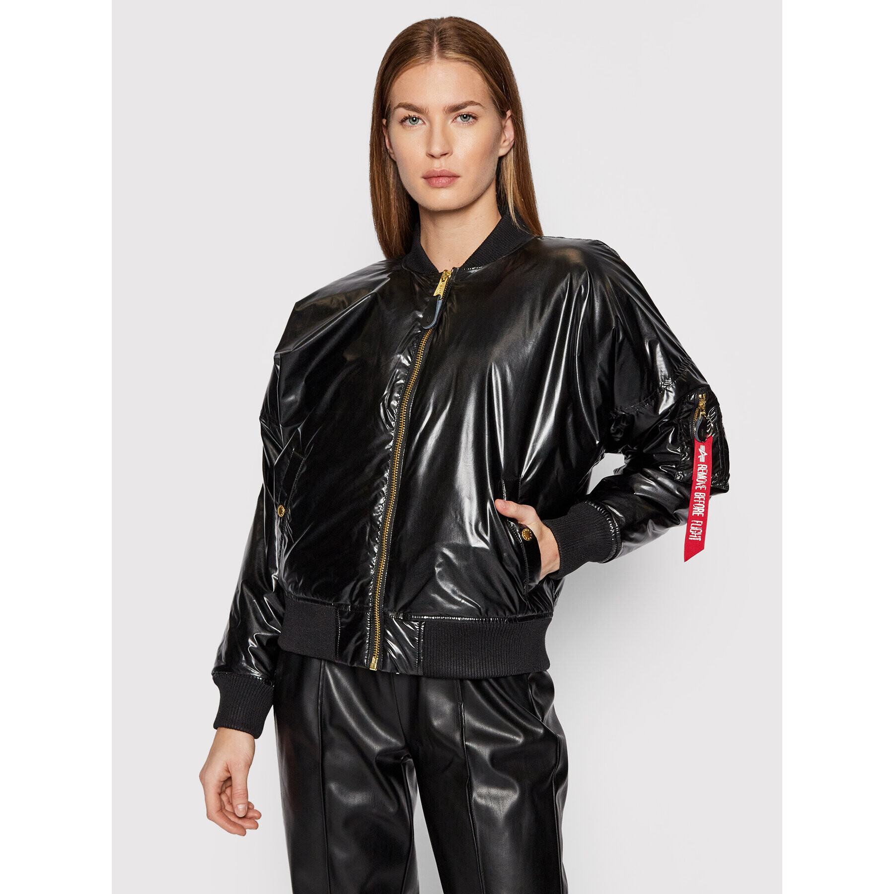 Alpha Industries Geacă bomber Ma-1 128001MF Negru Oversize - Pled.ro