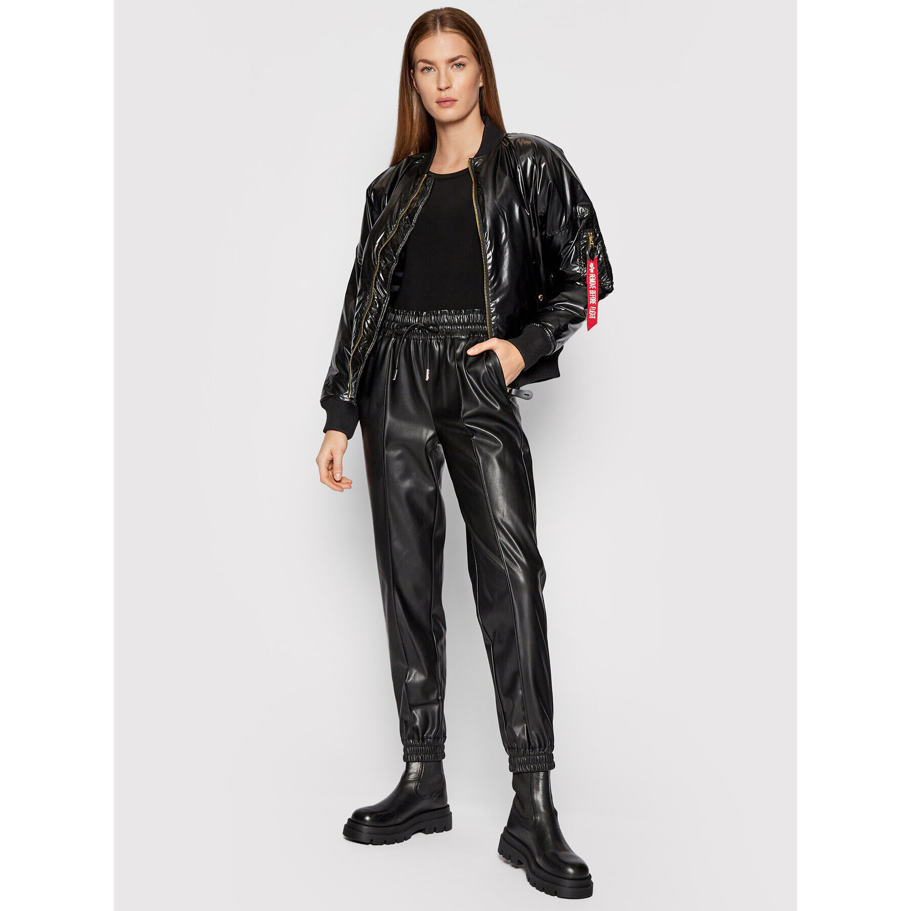 Alpha Industries Geacă bomber Ma-1 128001MF Negru Oversize - Pled.ro