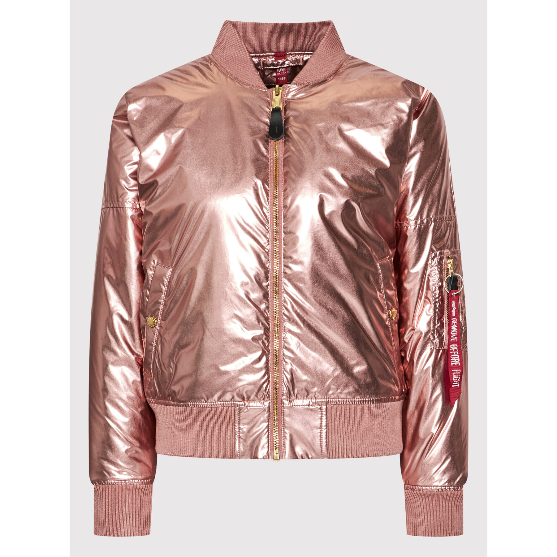 Alpha Industries Geacă bomber Ma-1 128001MF Roz Oversize - Pled.ro