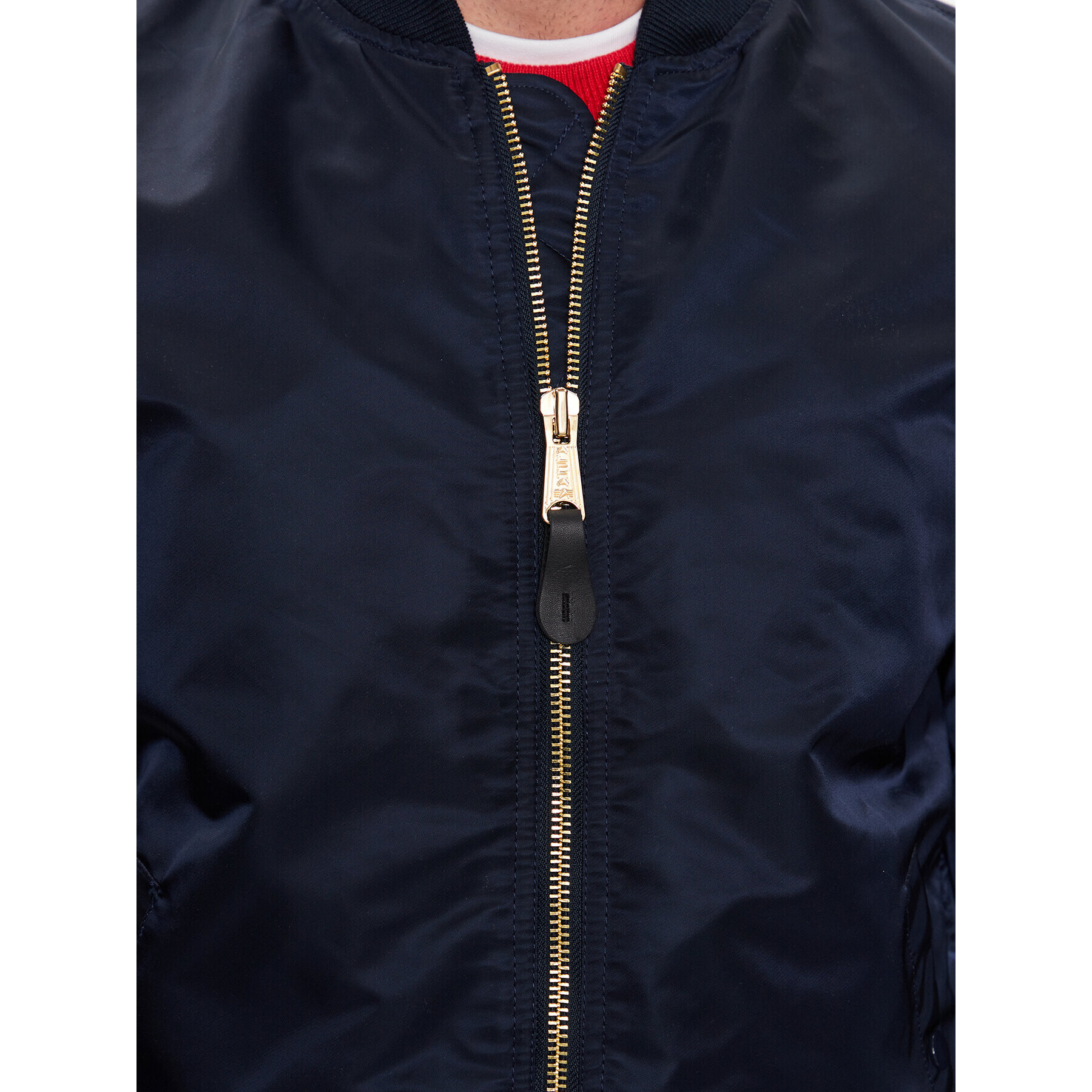 Alpha Industries Geacă bomber MA-1 156101 Albastru Regular Fit - Pled.ro