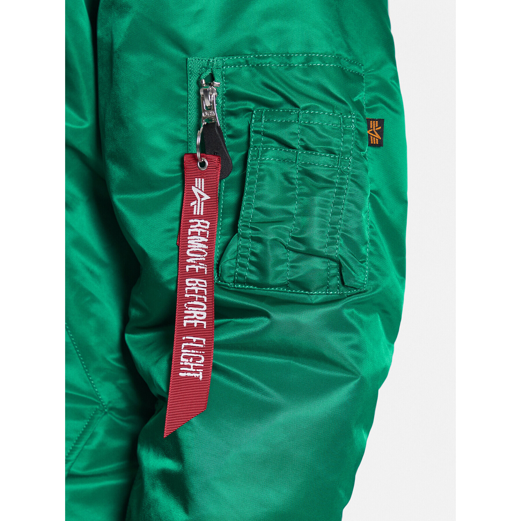 Alpha Industries Geacă bomber MA-1 CS 136136 Verde Relaxed Fit - Pled.ro