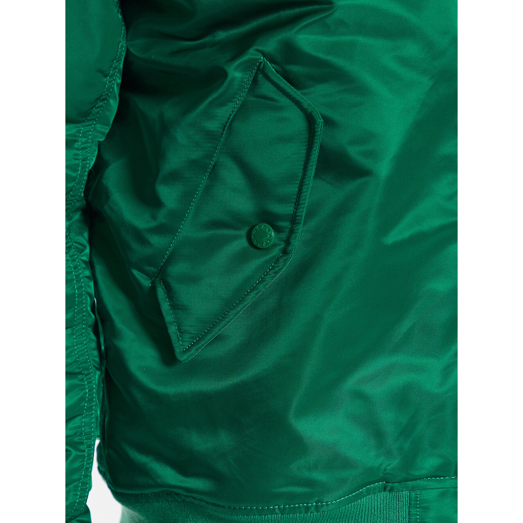 Alpha Industries Geacă bomber MA-1 CS 136136 Verde Relaxed Fit - Pled.ro