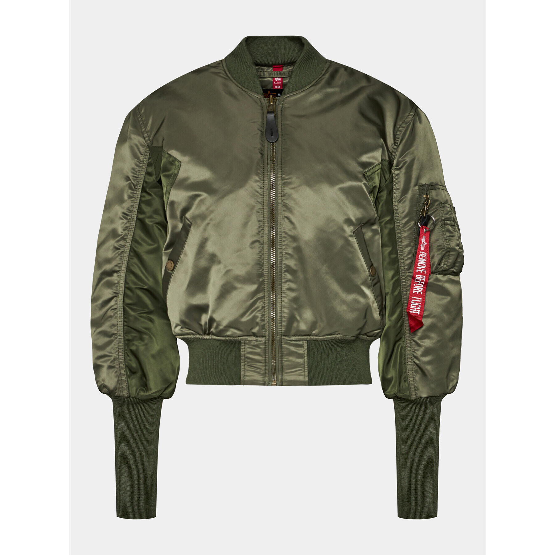 Alpha Industries Geacă bomber MA-1 Cyber 108008 Verde Regular Fit - Pled.ro