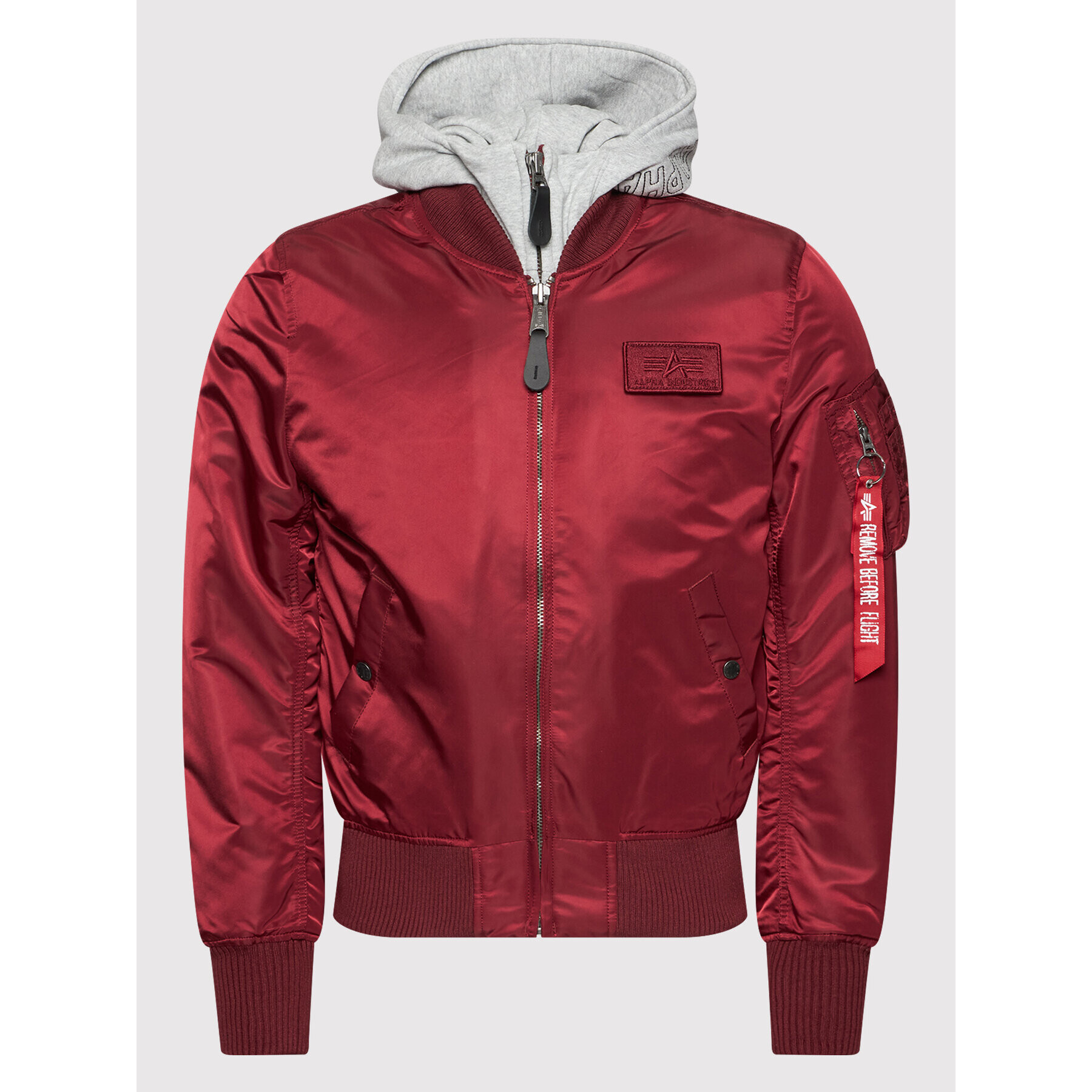 Alpha Industries Geacă bomber Ma-1 D-Tec 183110 Vișiniu Regular Fit - Pled.ro