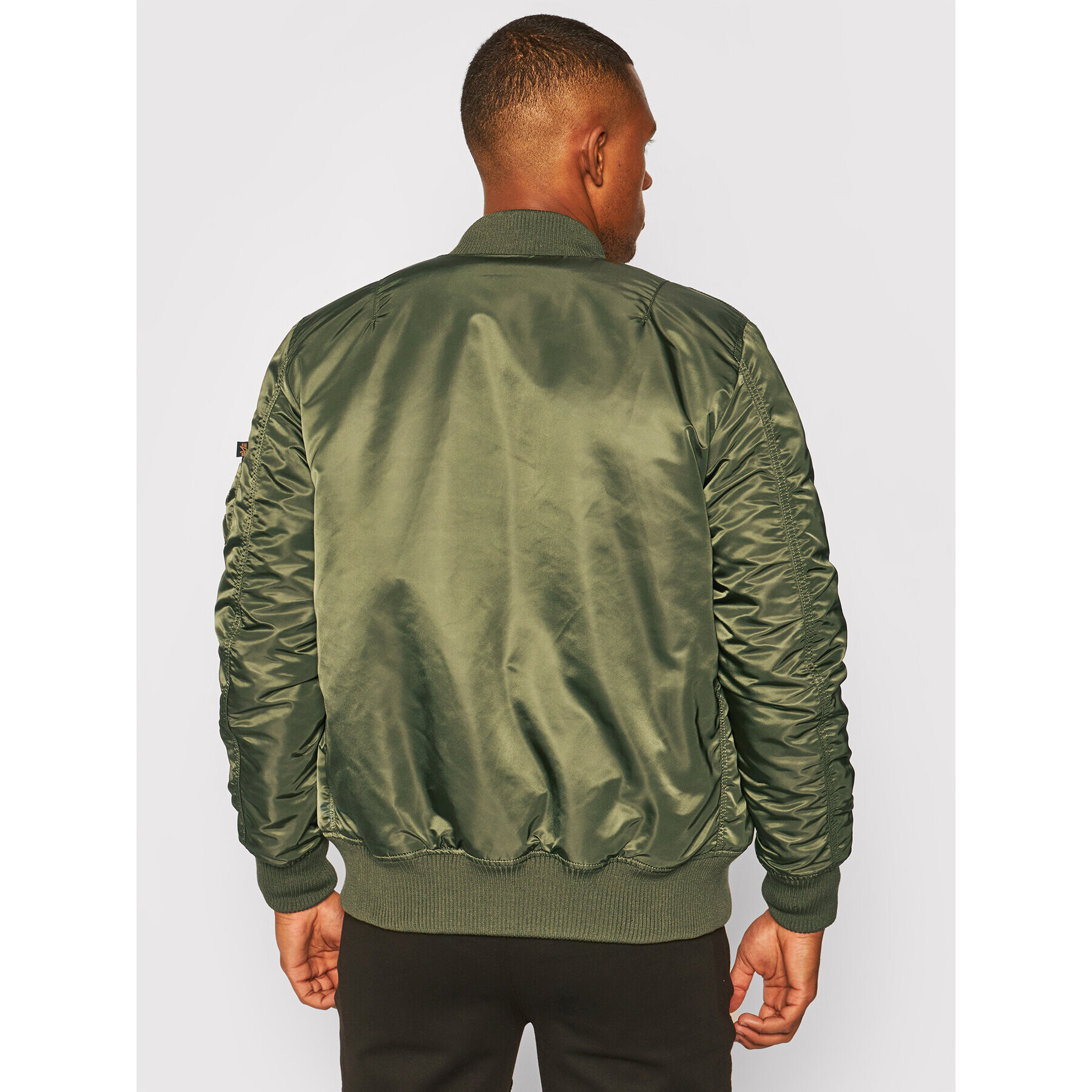 Alpha Industries Geacă bomber Ma-1 Vf 59 168100 Verde Slim Fit - Pled.ro