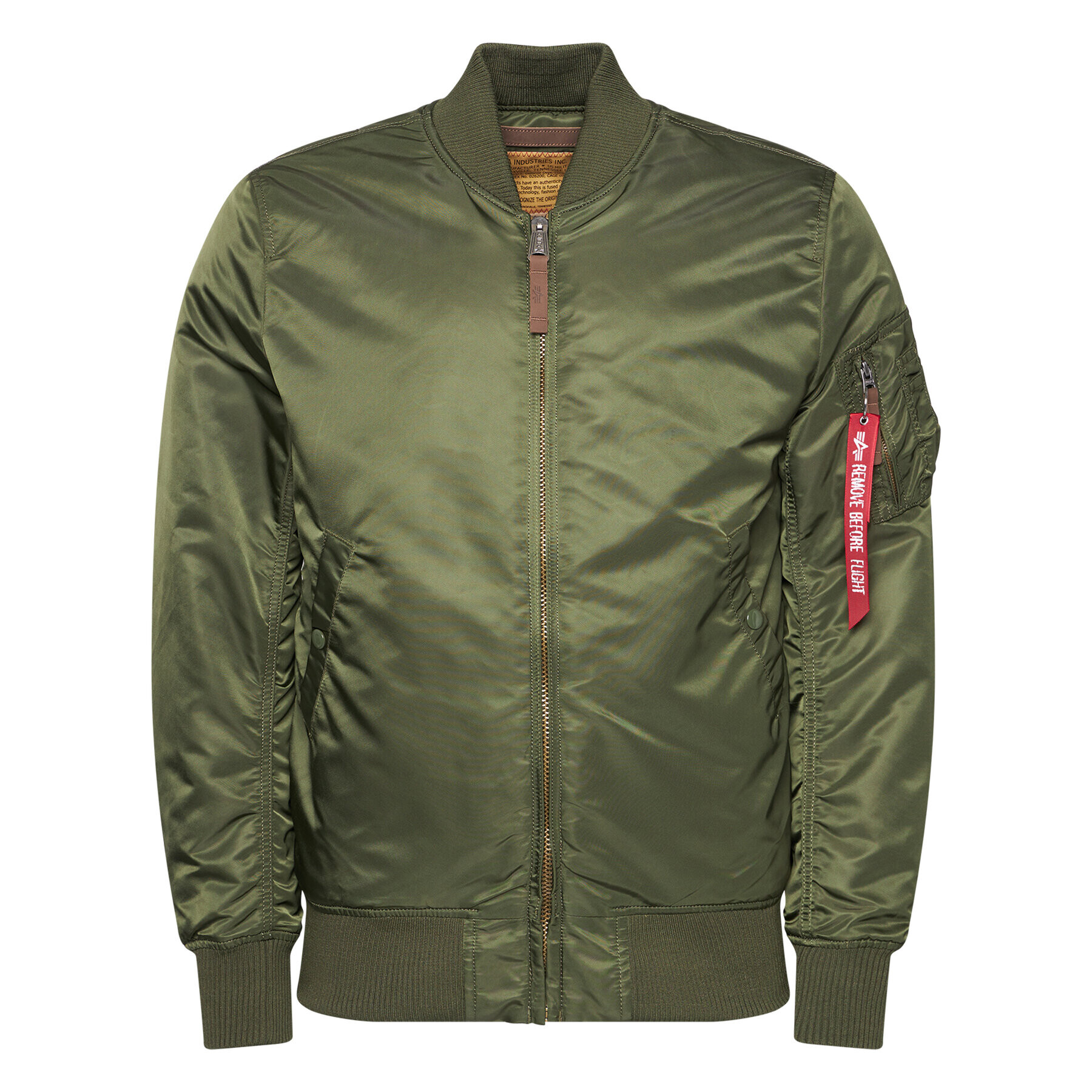 Alpha Industries Geacă bomber Ma-1 Vf 59 168100 Verde Slim Fit - Pled.ro