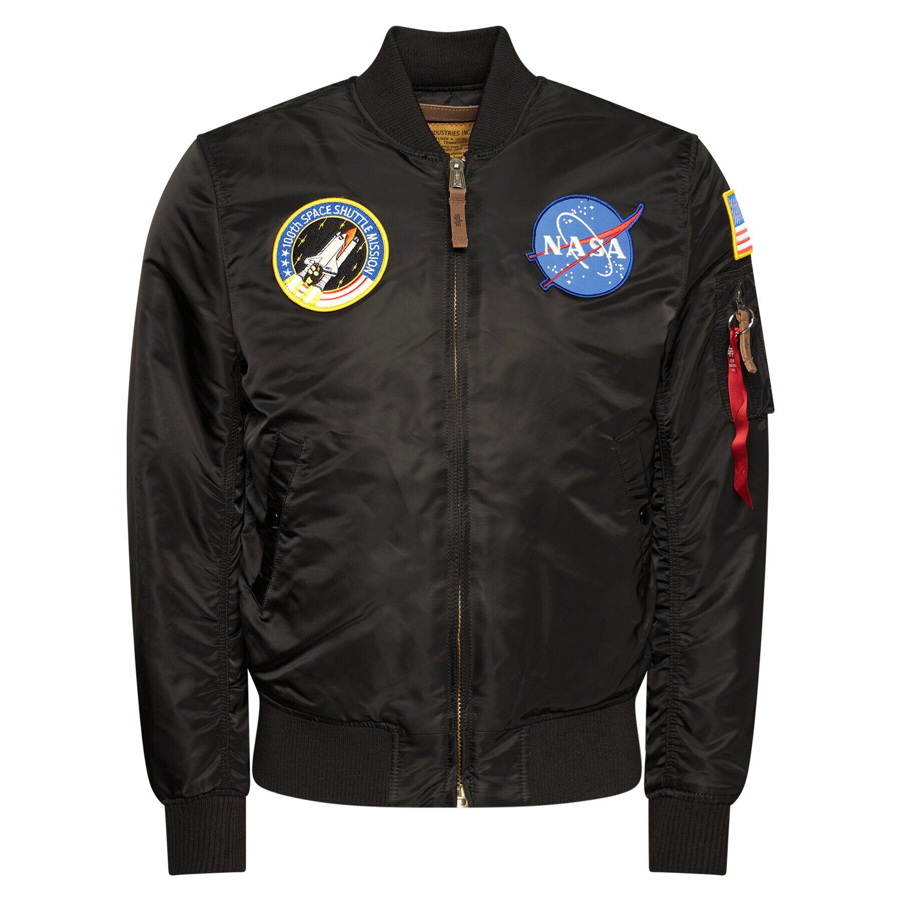 Alpha Industries Geacă bomber Nasa 166107 Negru Regular Fit - Pled.ro