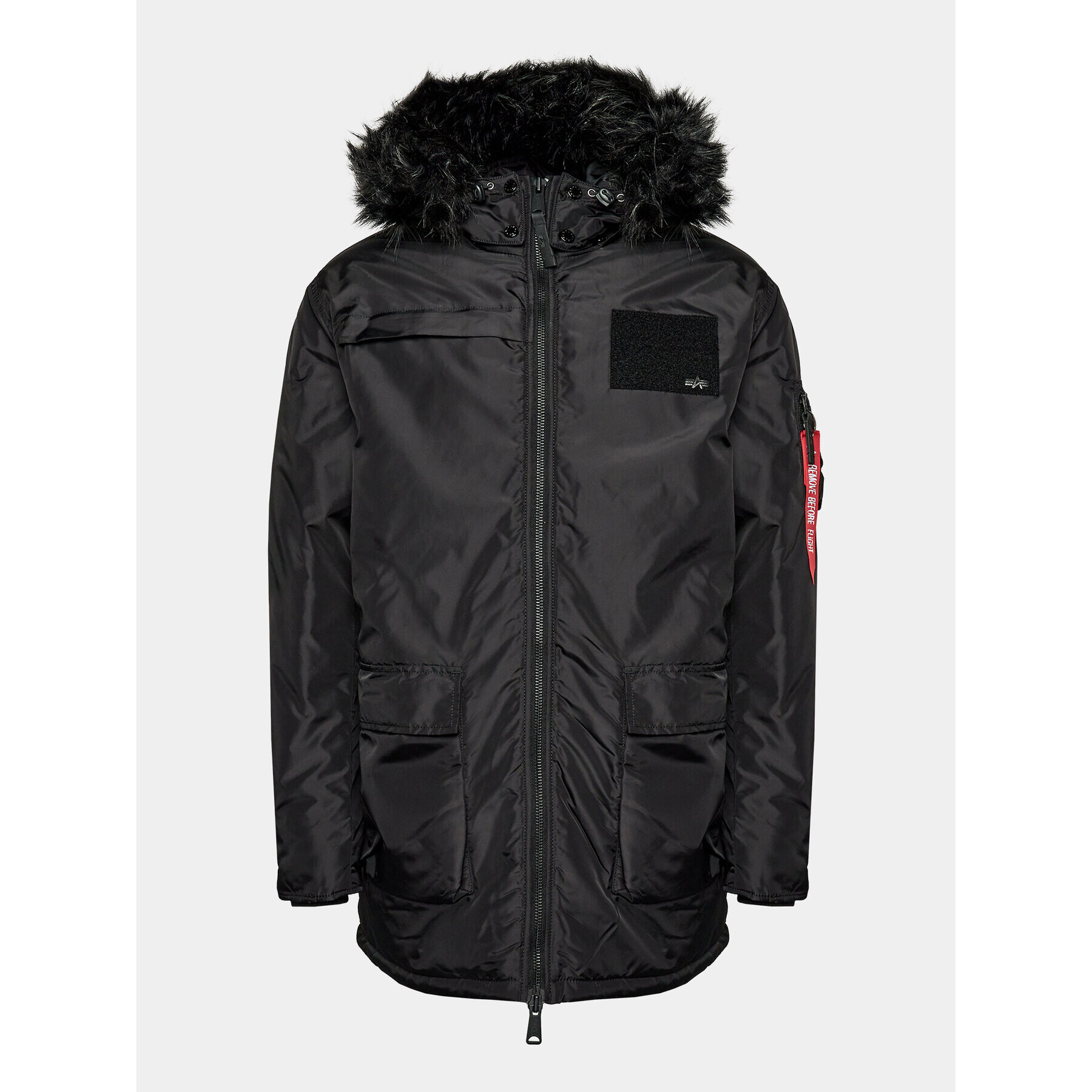 Alpha Industries Geacă de iarnă Arctic Airborne 138133 Negru Regular Fit - Pled.ro