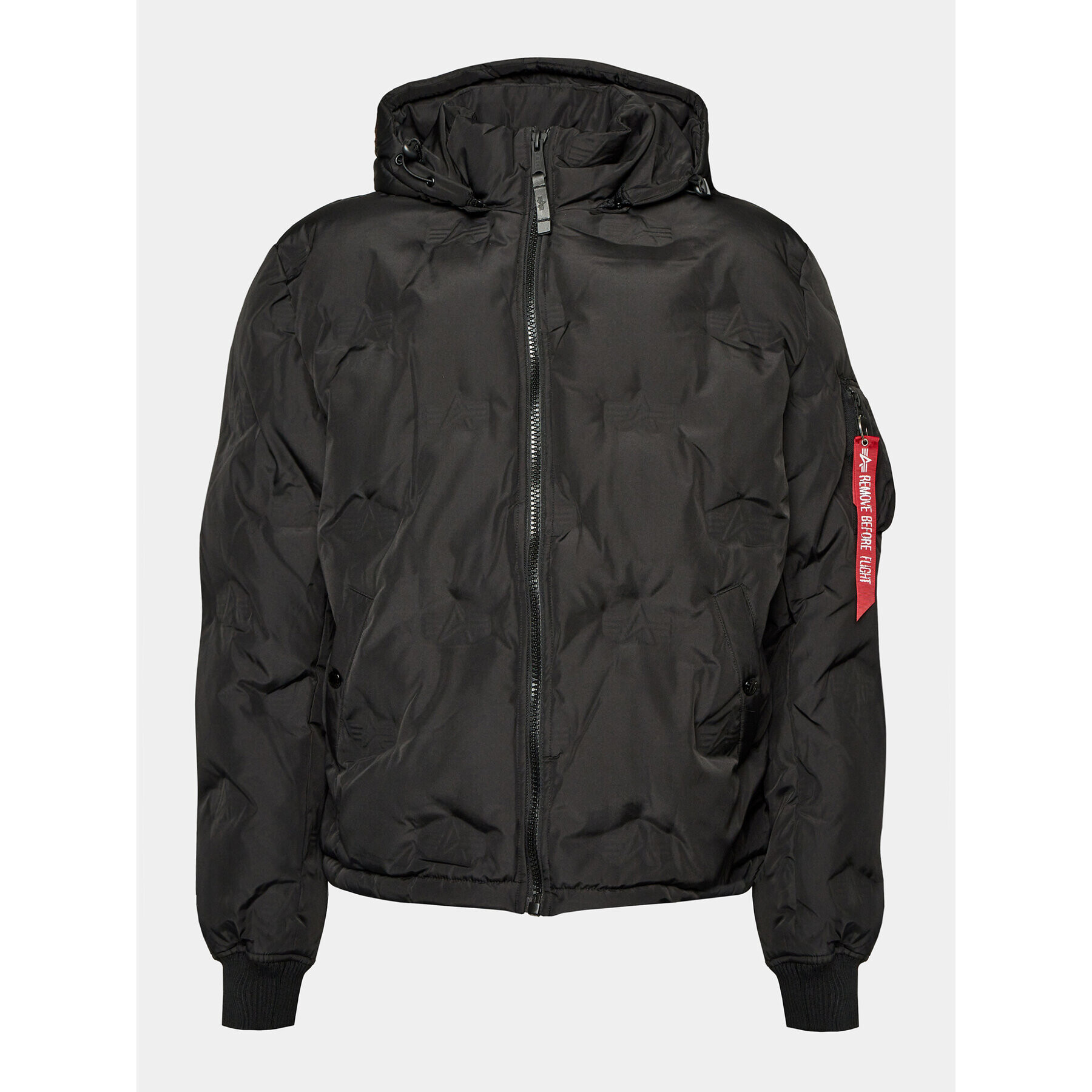 Alpha Industries Geacă din puf 108107 Negru Regular Fit - Pled.ro