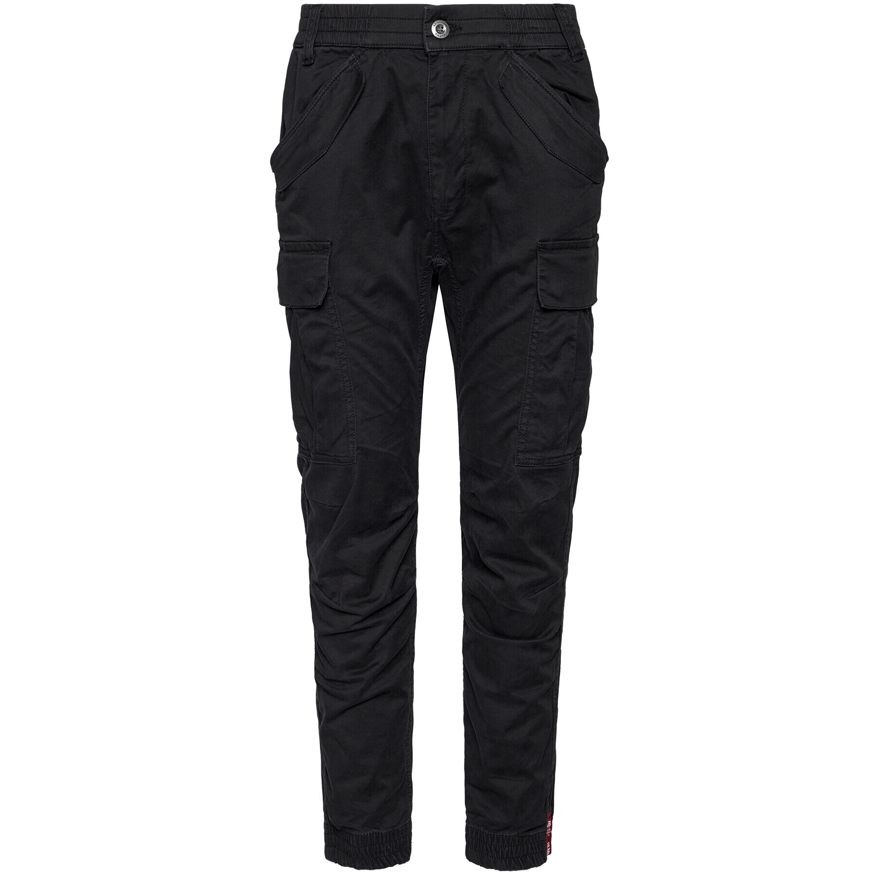 Alpha Industries Joggers Airman 188201 Negru Tapered Fit - Pled.ro