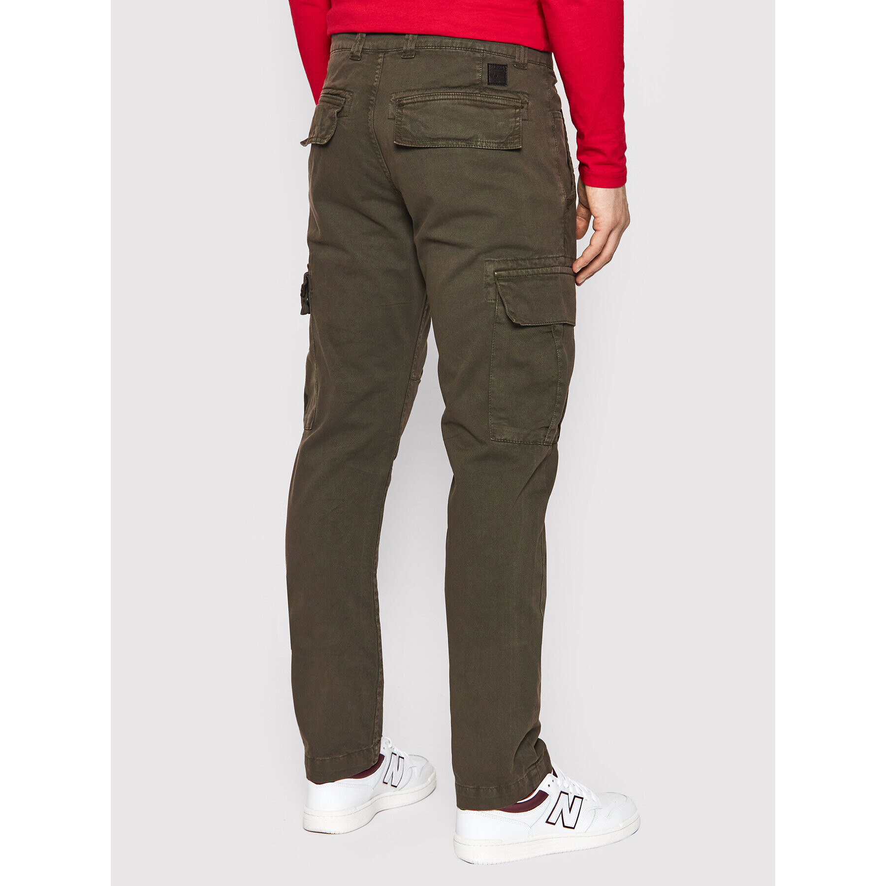 Alpha Industries Pantaloni din material Agent 158205 Gri Regular Fit - Pled.ro