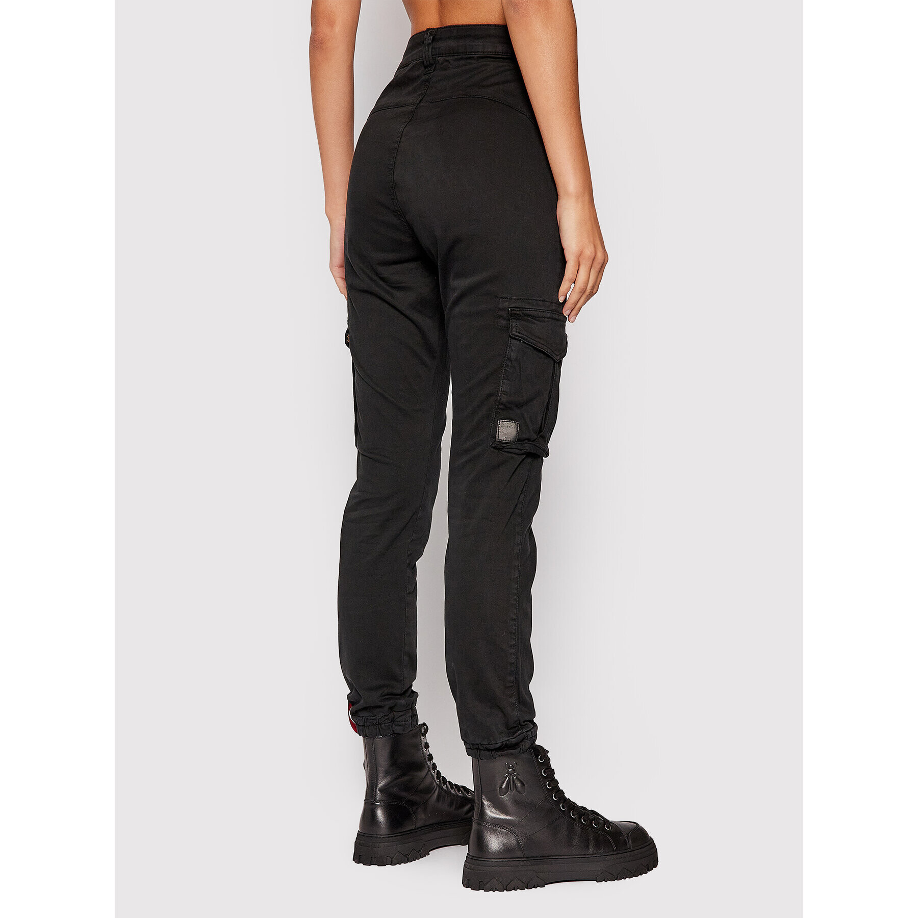 Alpha Industries Pantaloni din material Field 118010 Negru Regular Fit - Pled.ro