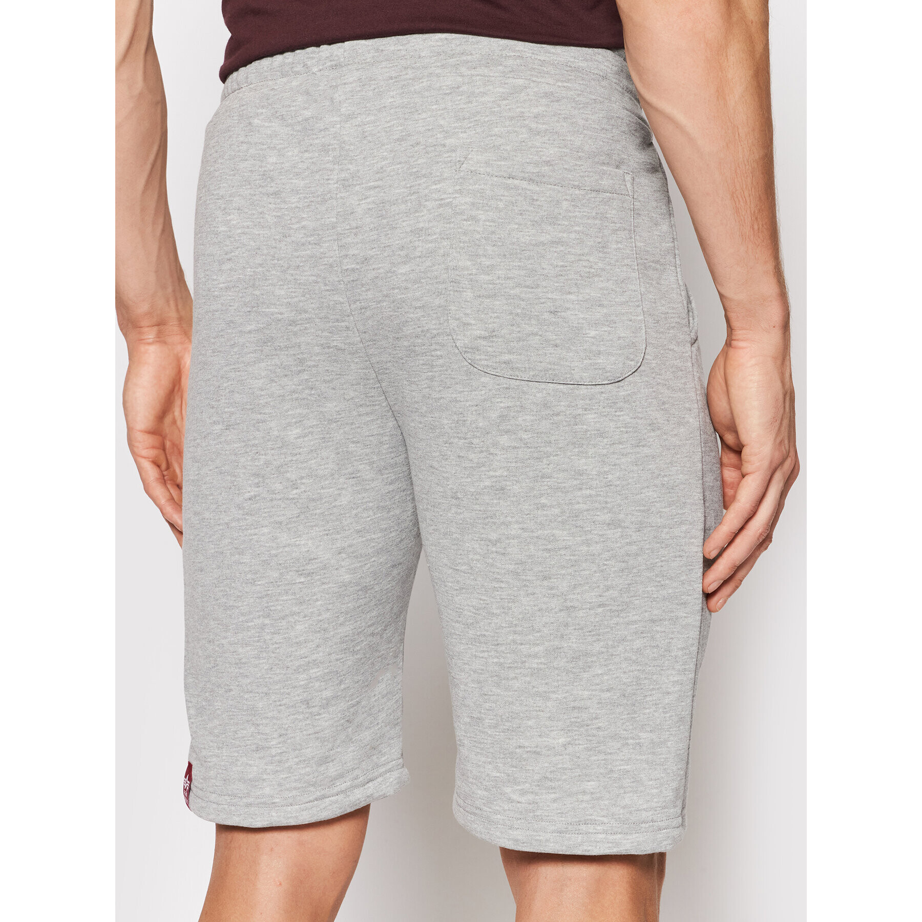 Alpha Industries Pantaloni scurți sport Basic 116363 Gri Regular Fit - Pled.ro