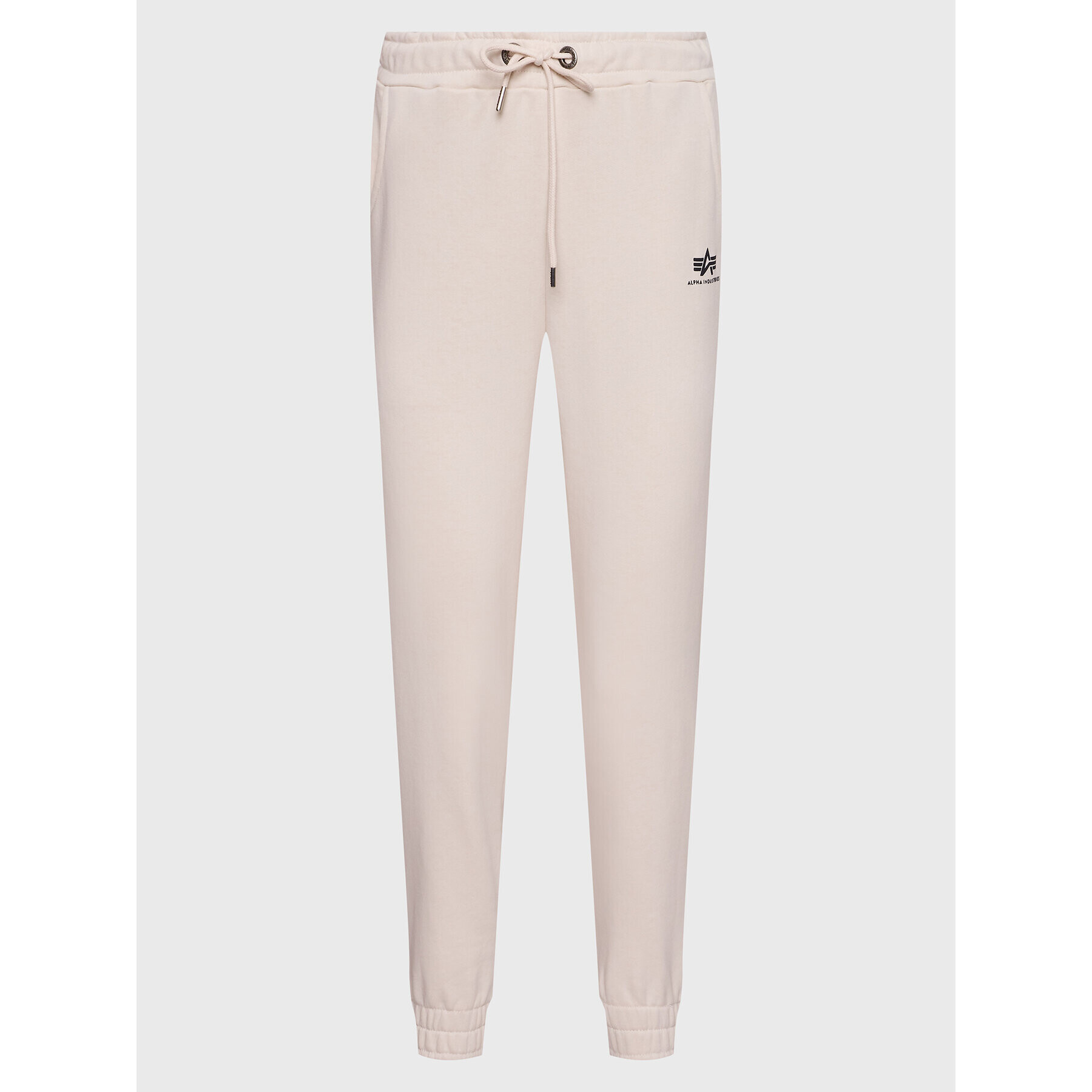 Alpha Industries Pantaloni trening Basic -116051 Écru Regular Fit - Pled.ro