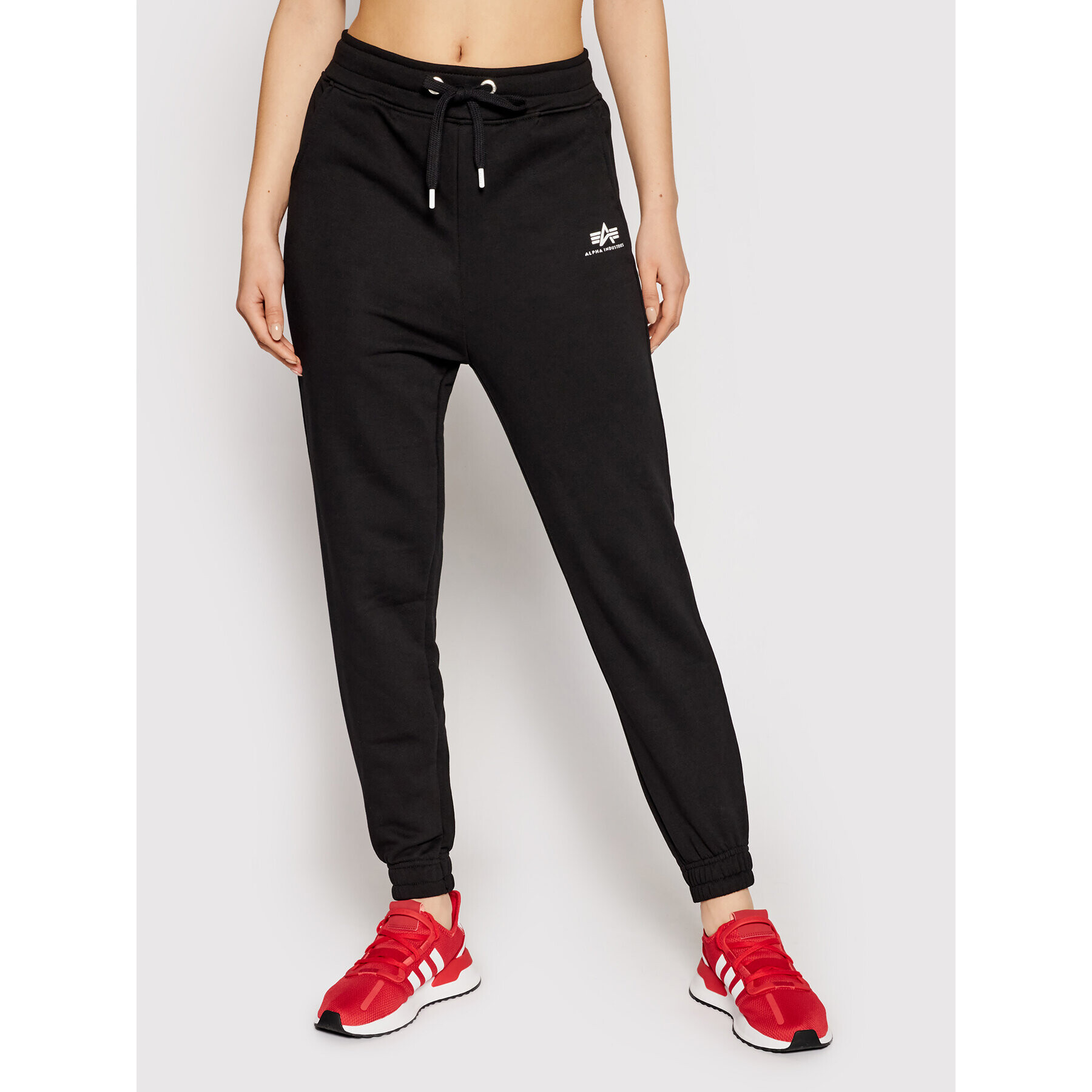 Alpha Industries Pantaloni trening Basic 116051 Negru Regular Fit - Pled.ro