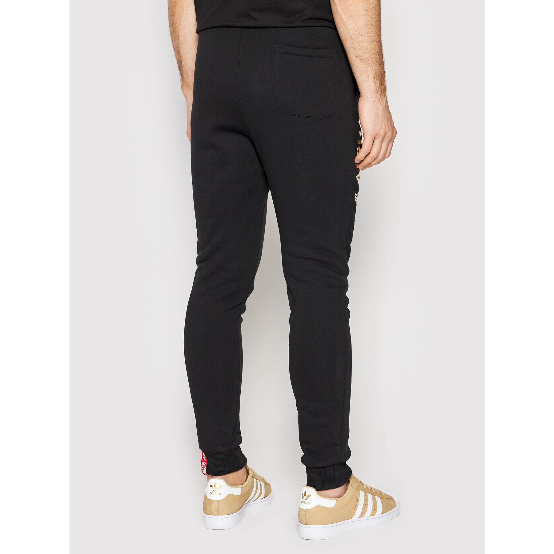 Alpha Industries Pantaloni trening Basic 116368 Negru Regular Fit - Pled.ro