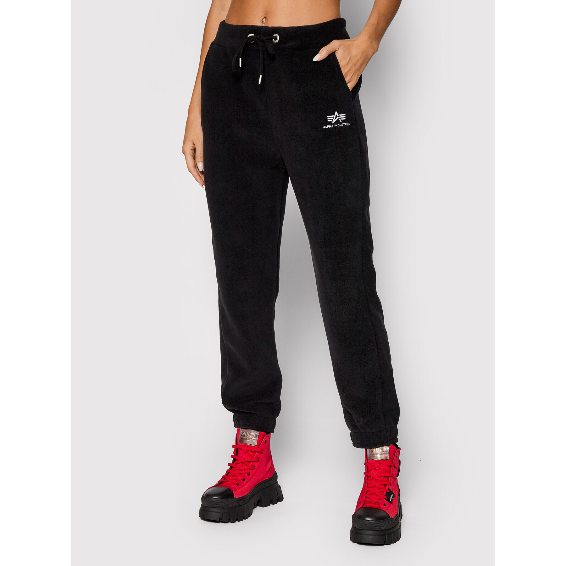 Alpha Industries Pantaloni trening Basic Jogger 118070 Negru Regular Fit - Pled.ro