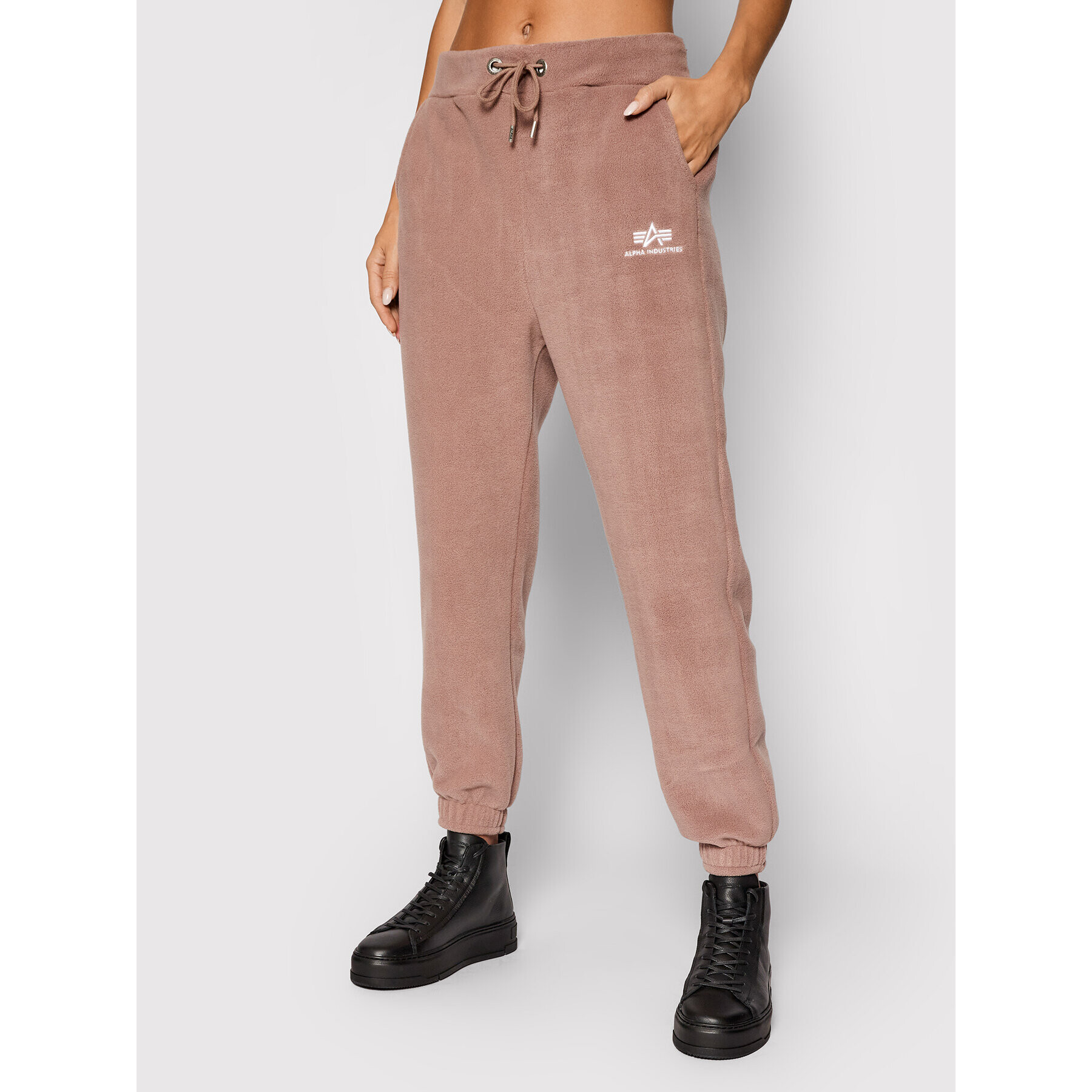 Alpha Industries Pantaloni trening Basic Jogger 118070 Roz Regular Fit - Pled.ro