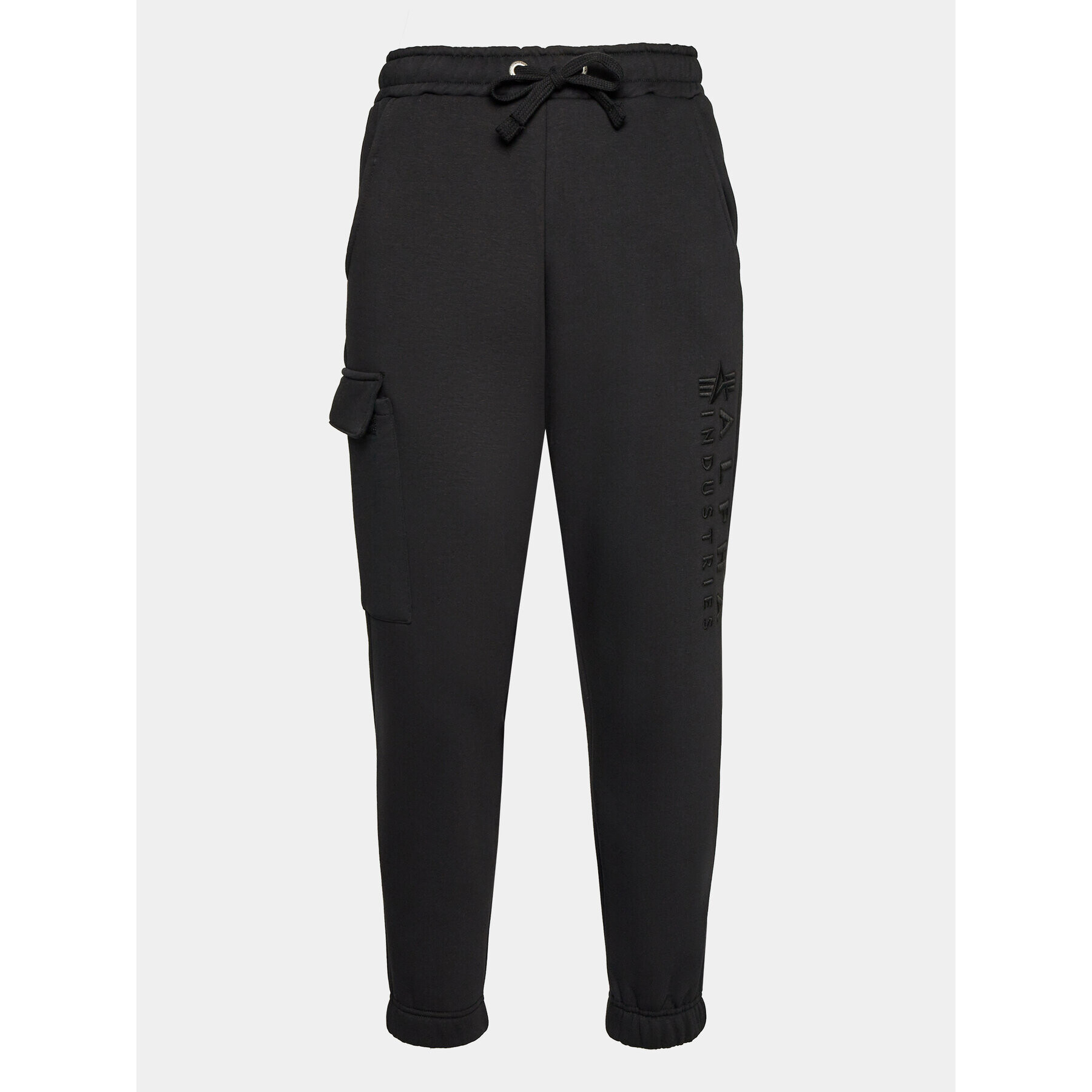 Alpha Industries Pantaloni trening EMB Jogger 138052 Negru Regular Fit - Pled.ro