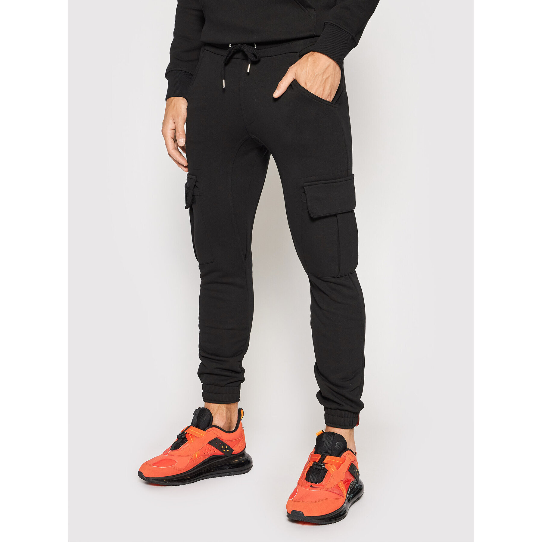 Alpha Industries Pantaloni trening Terry Jogger 116204 Negru Regular Fit - Pled.ro