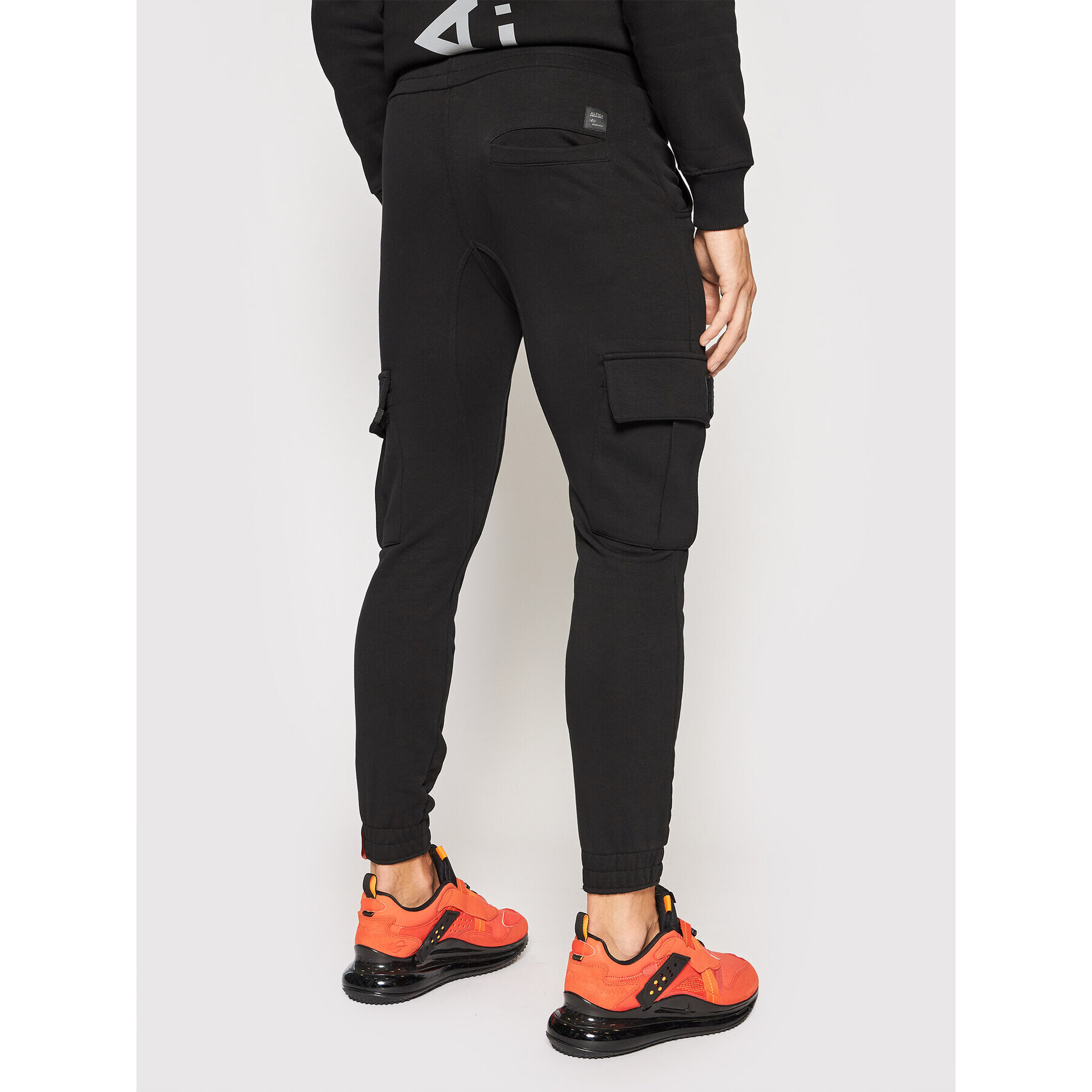 Alpha Industries Pantaloni trening Terry Jogger 116204 Negru Regular Fit - Pled.ro