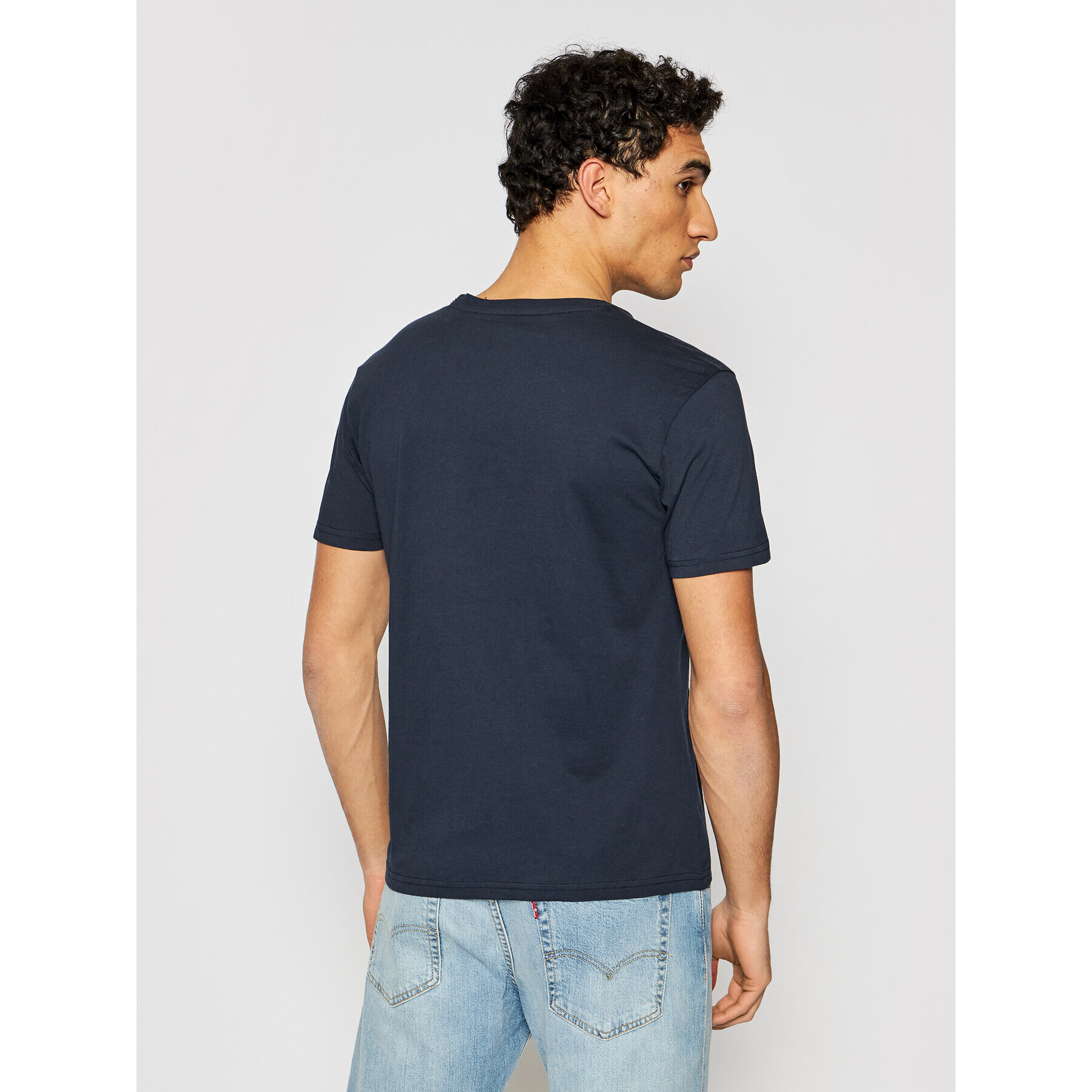 Alpha Industries Tricou Basic 100501 Bleumarin Regular Fit - Pled.ro