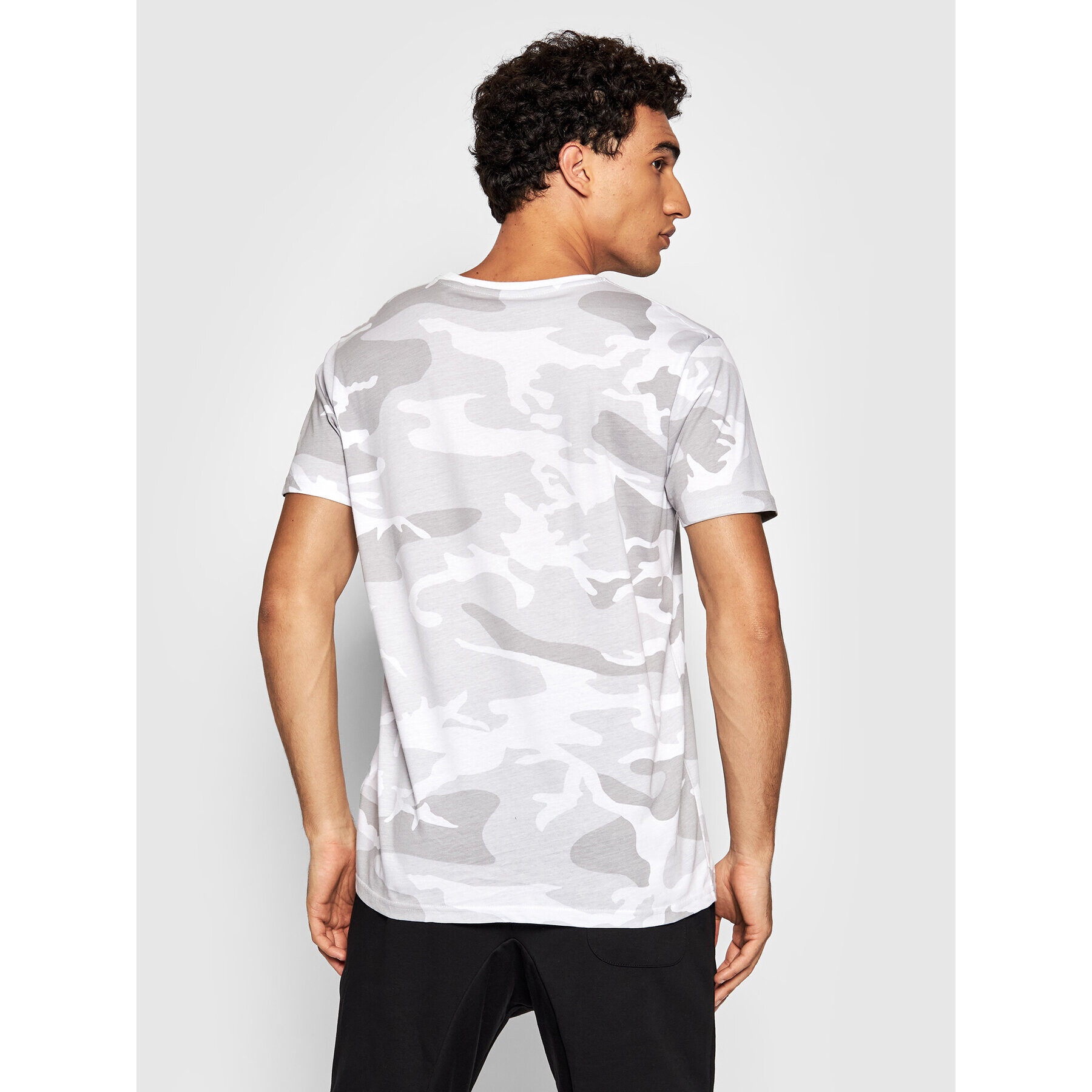 Alpha Industries Tricou Basic 100501C Alb Regular Fit - Pled.ro