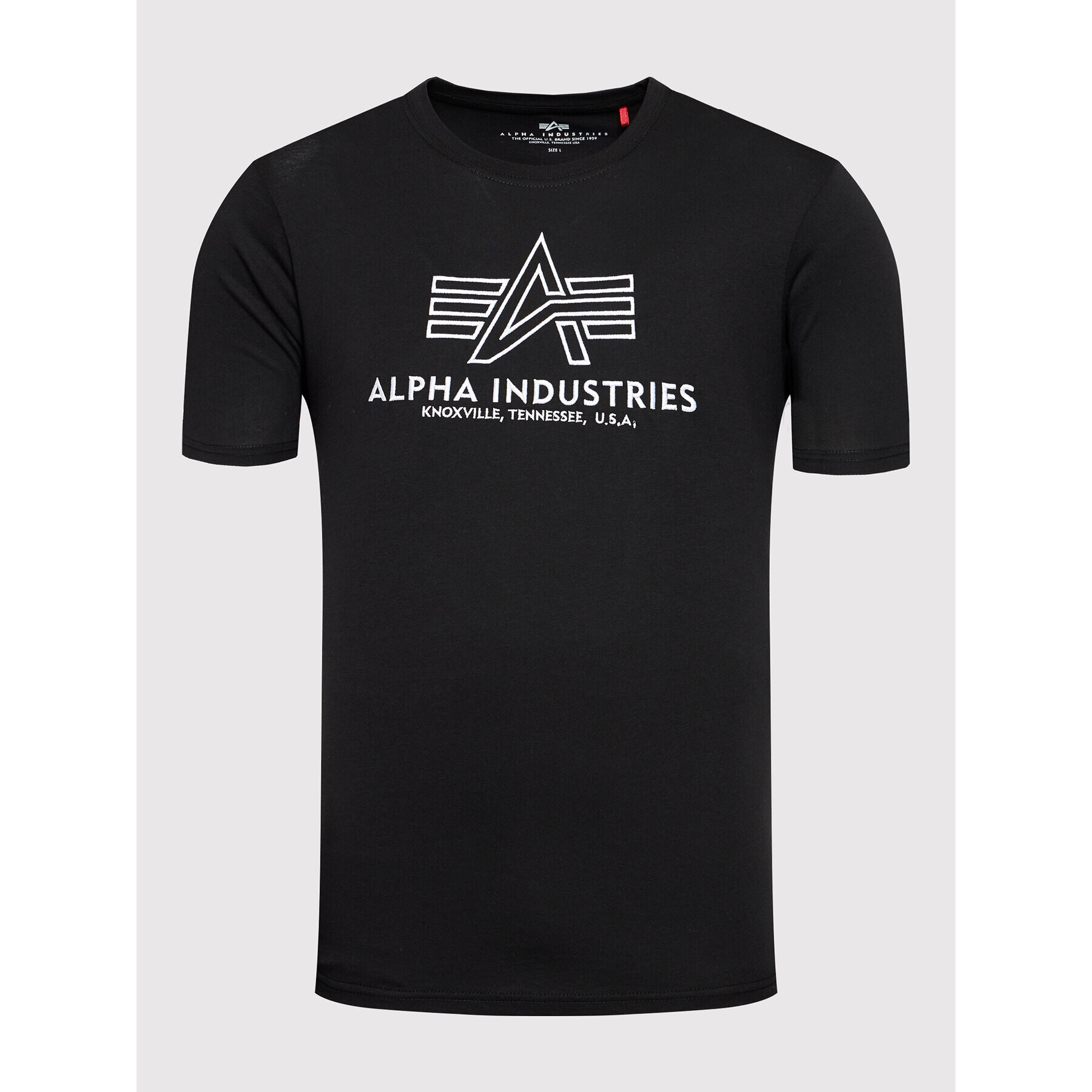 Alpha Industries Tricou Basic 118505 Negru Regular Fit - Pled.ro