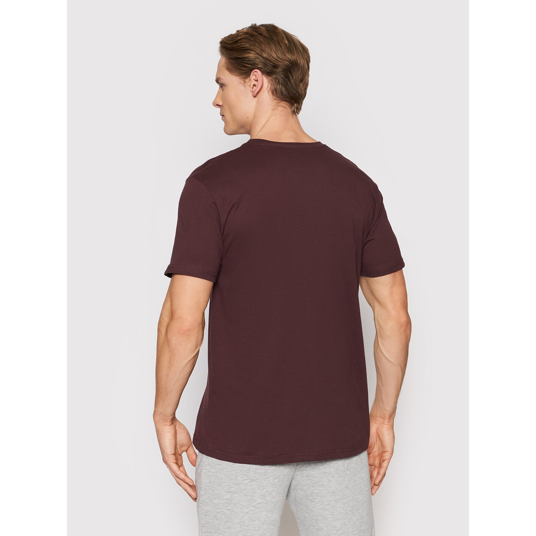 Alpha Industries Tricou Basic Small Logo 188505 Vișiniu Regular Fit - Pled.ro