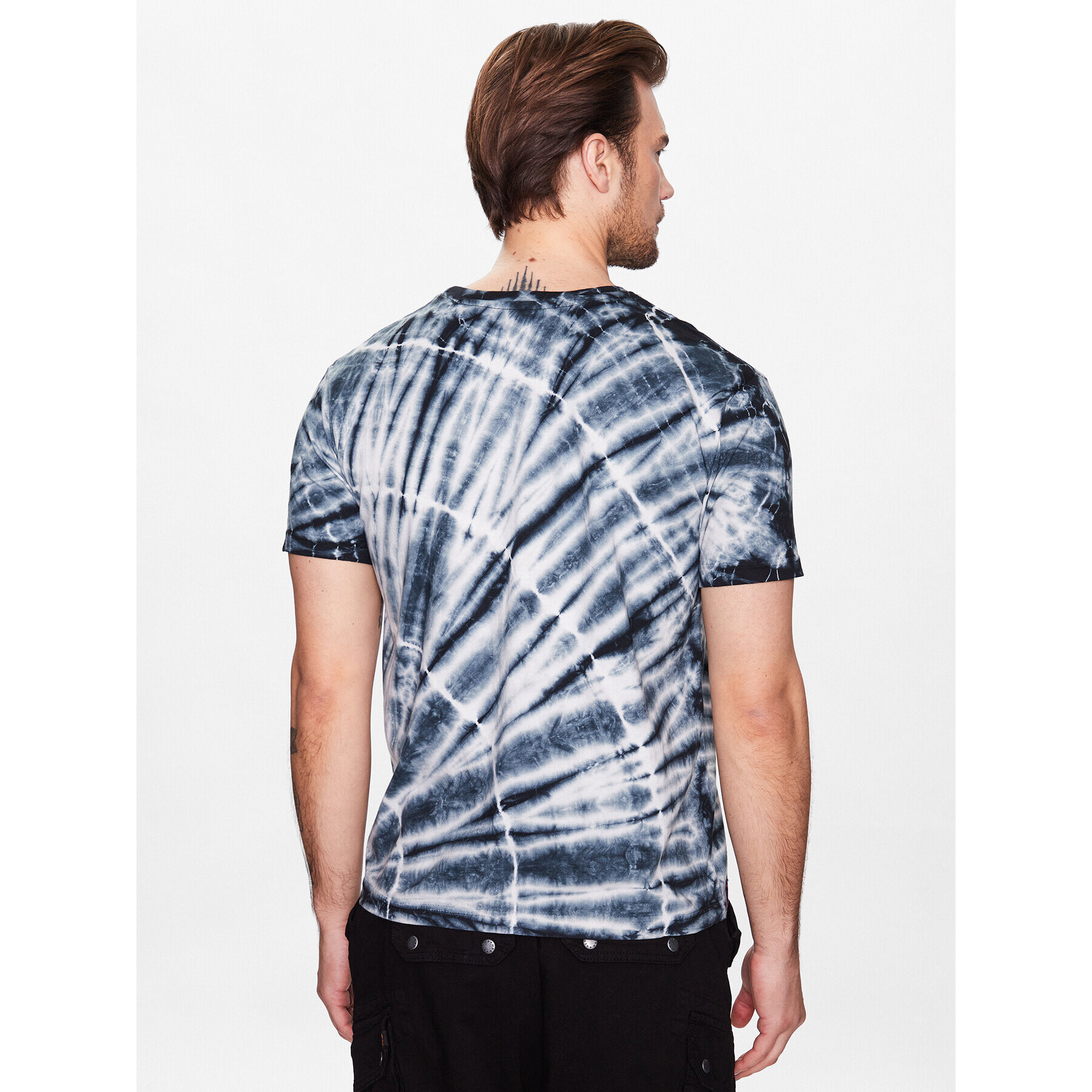 Alpha Industries Tricou Tie Dye T 106508 Colorat Regular Fit - Pled.ro