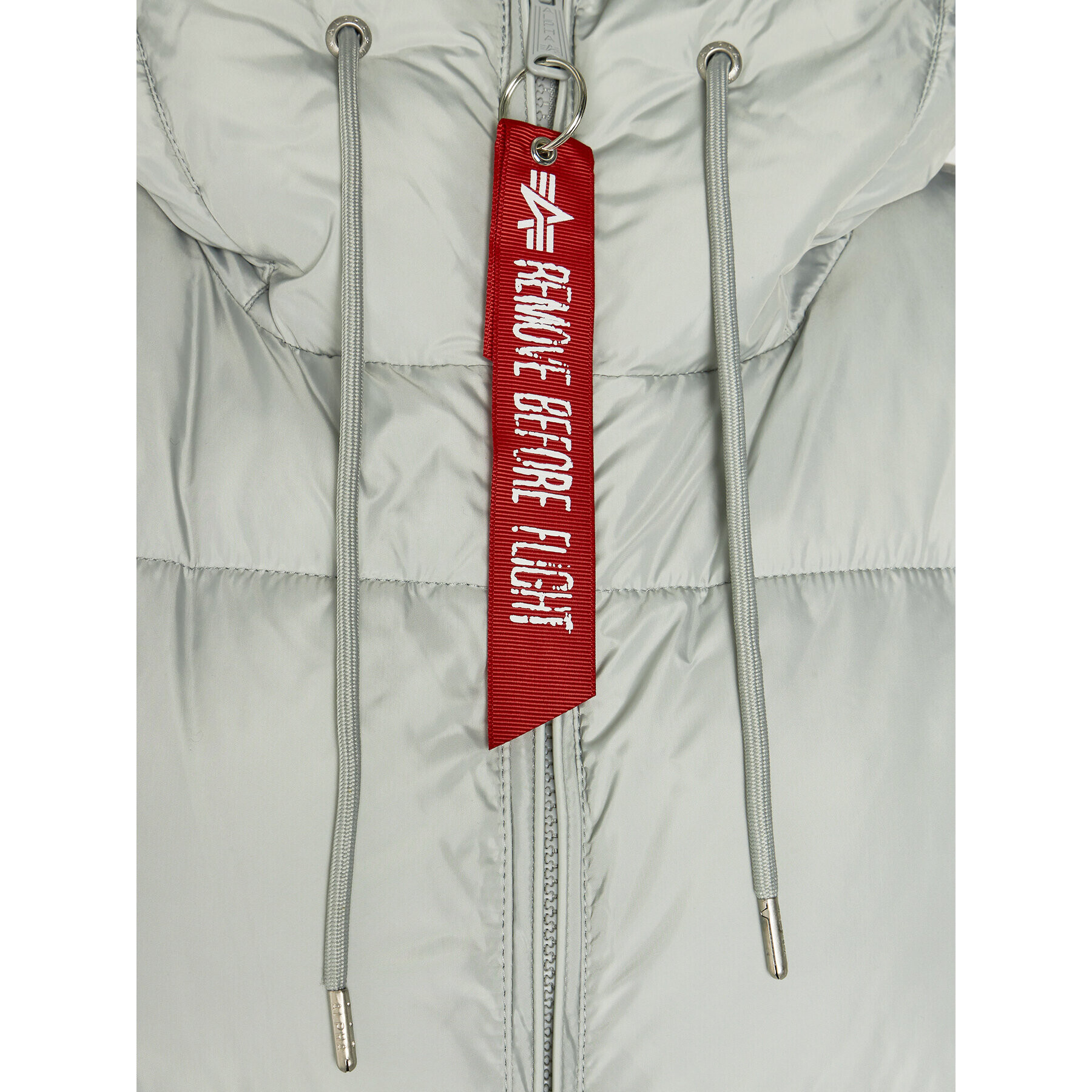 Alpha Industries Vestă Long Puffer Vest 108002 Gri Regular Fit - Pled.ro