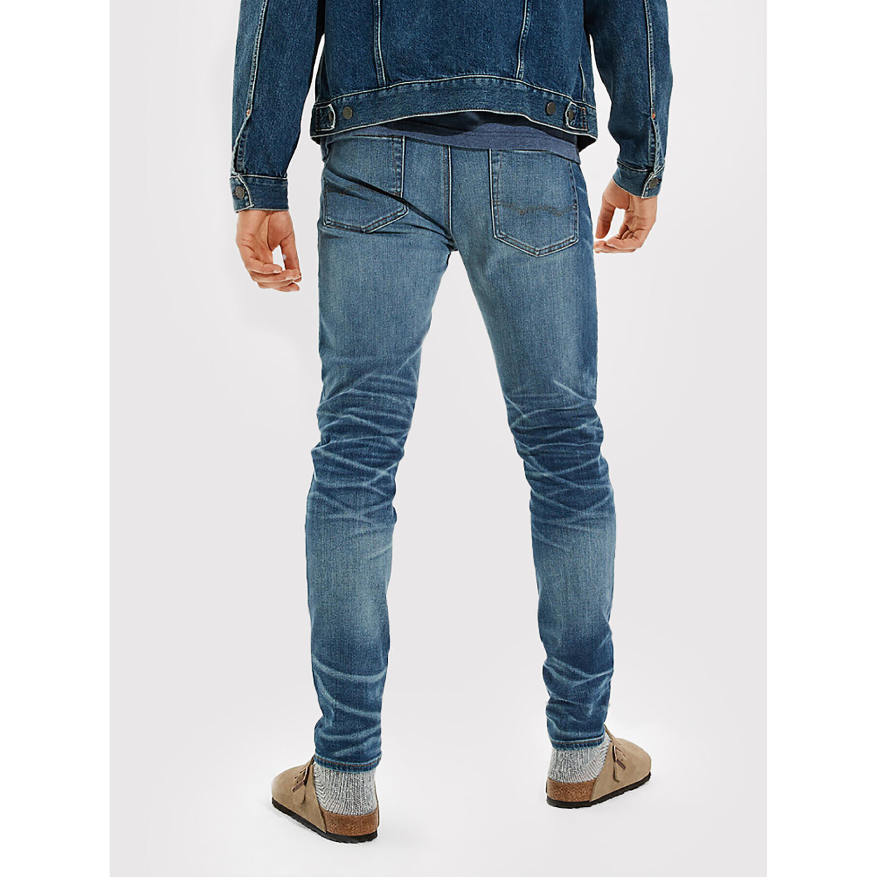 American Eagle Blugi 011-0114-6014 Bleumarin Bootcut Fit - Pled.ro