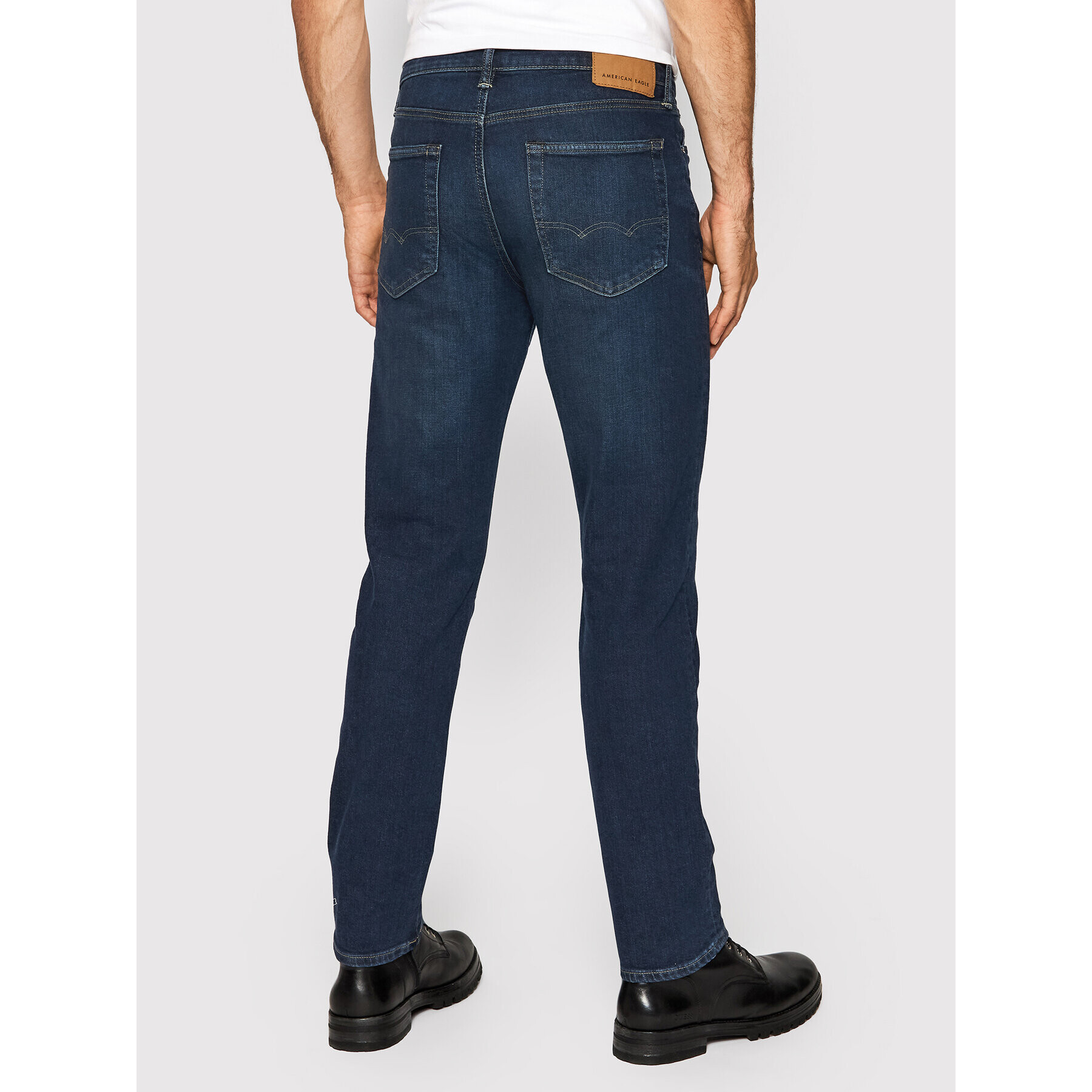 American Eagle Blugi 011-0116-6020 Bleumarin Slim Fit - Pled.ro