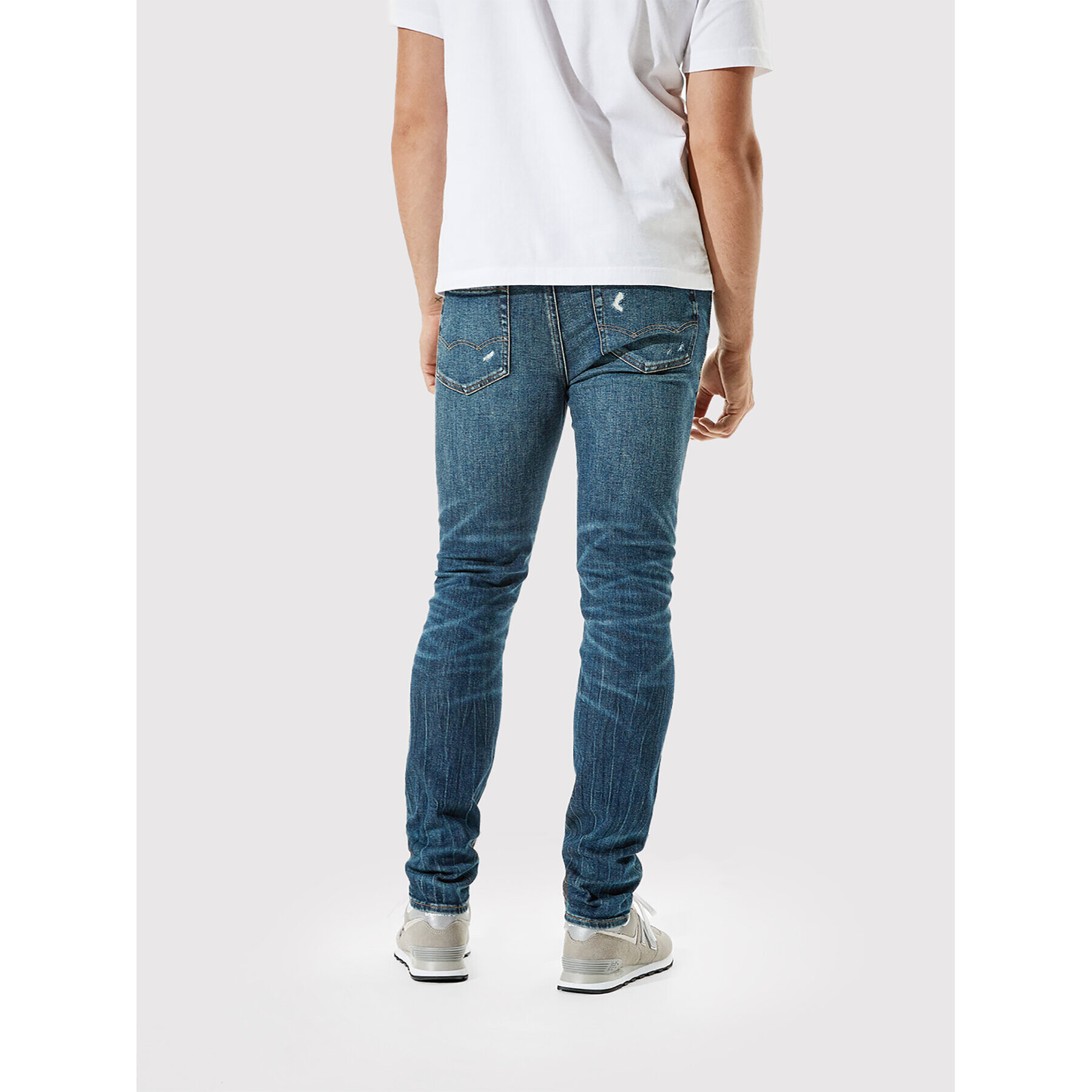 American Eagle Blugi 011-0119-5634 Bleumarin Skinny Fit - Pled.ro