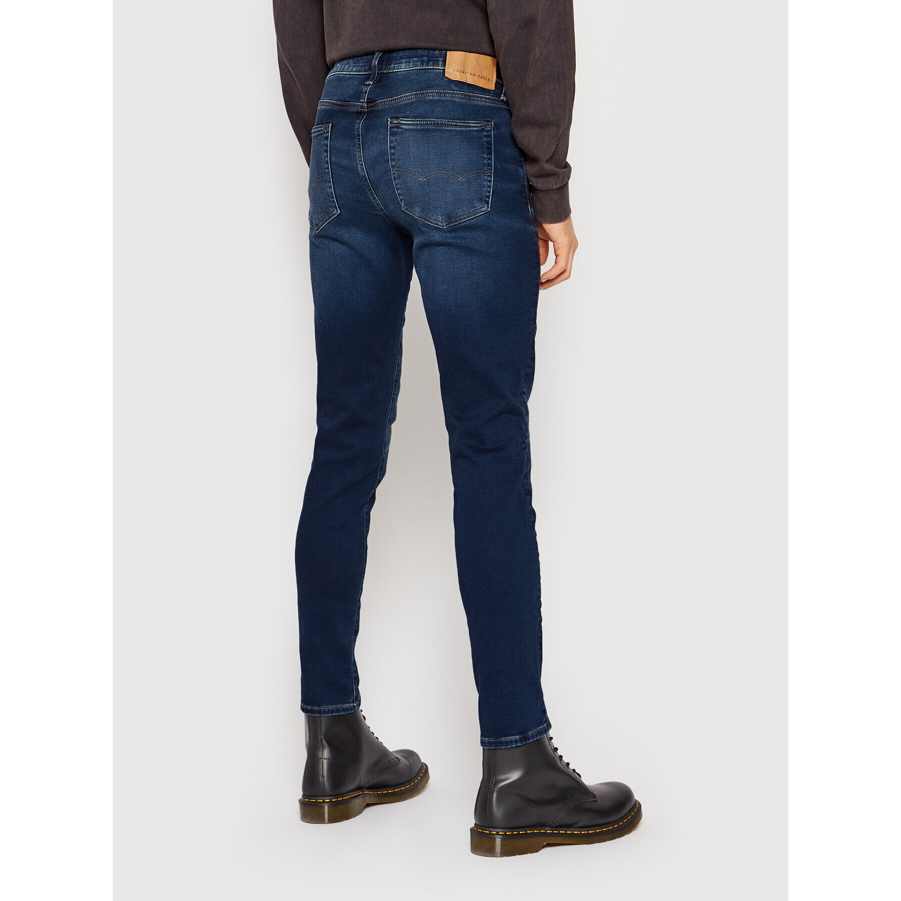 American Eagle Blugi 011-0119-5995 Bleumarin Skinny Fit - Pled.ro