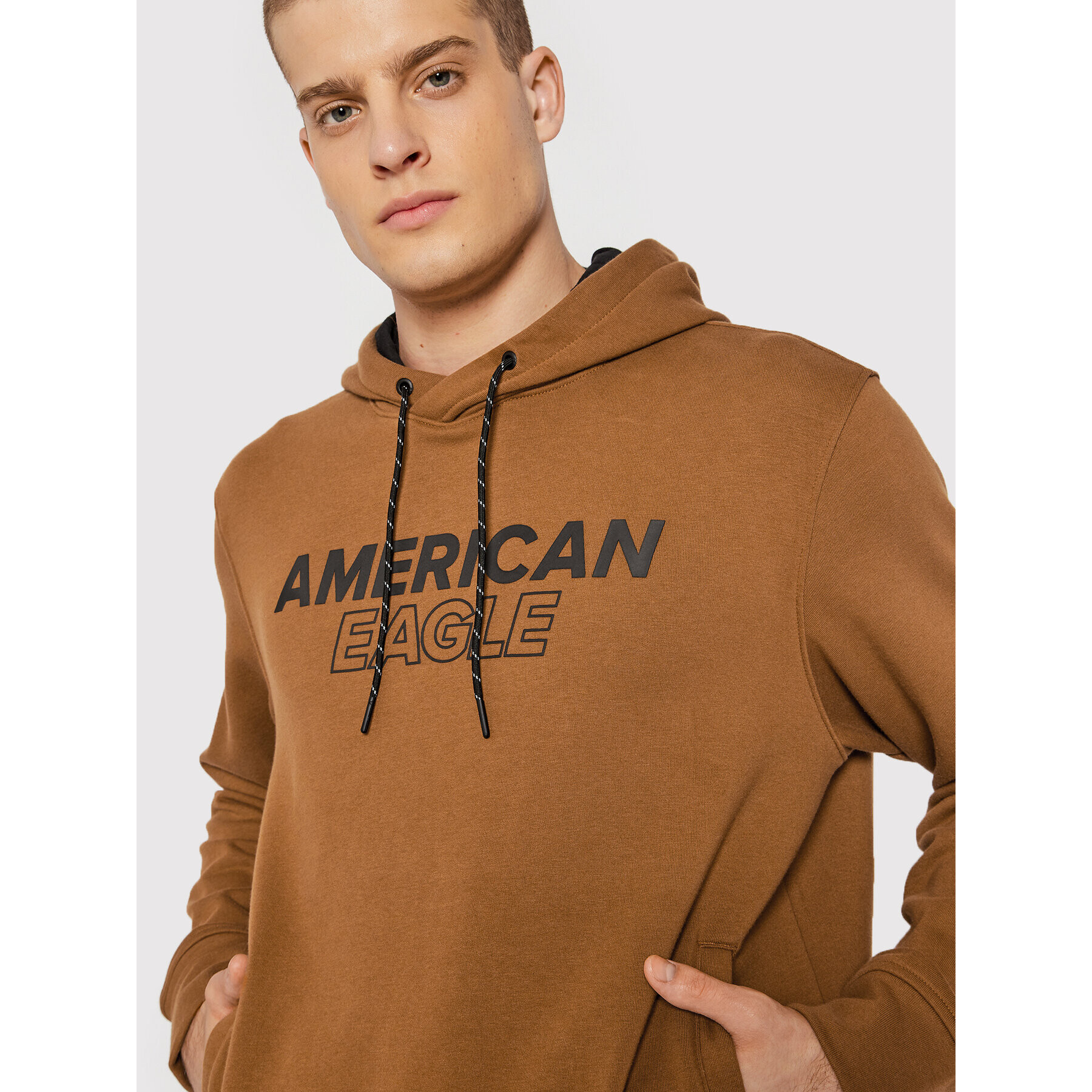 American Eagle Bluză 019-0193-1559 Maro Regular Fit - Pled.ro