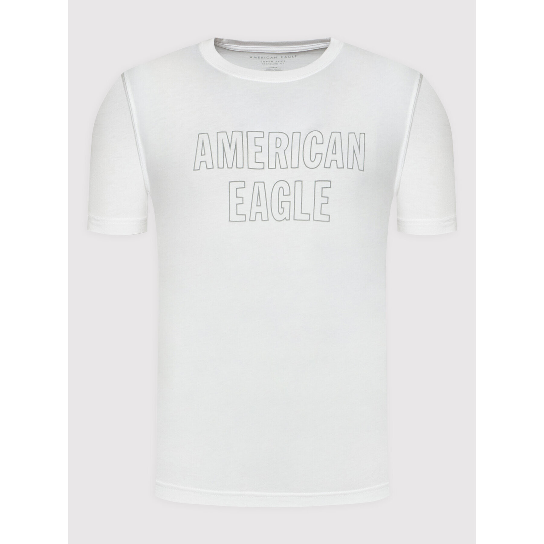 American Eagle Set 3 tricouri 016-0181-5110 Colorat Regular Fit - Pled.ro