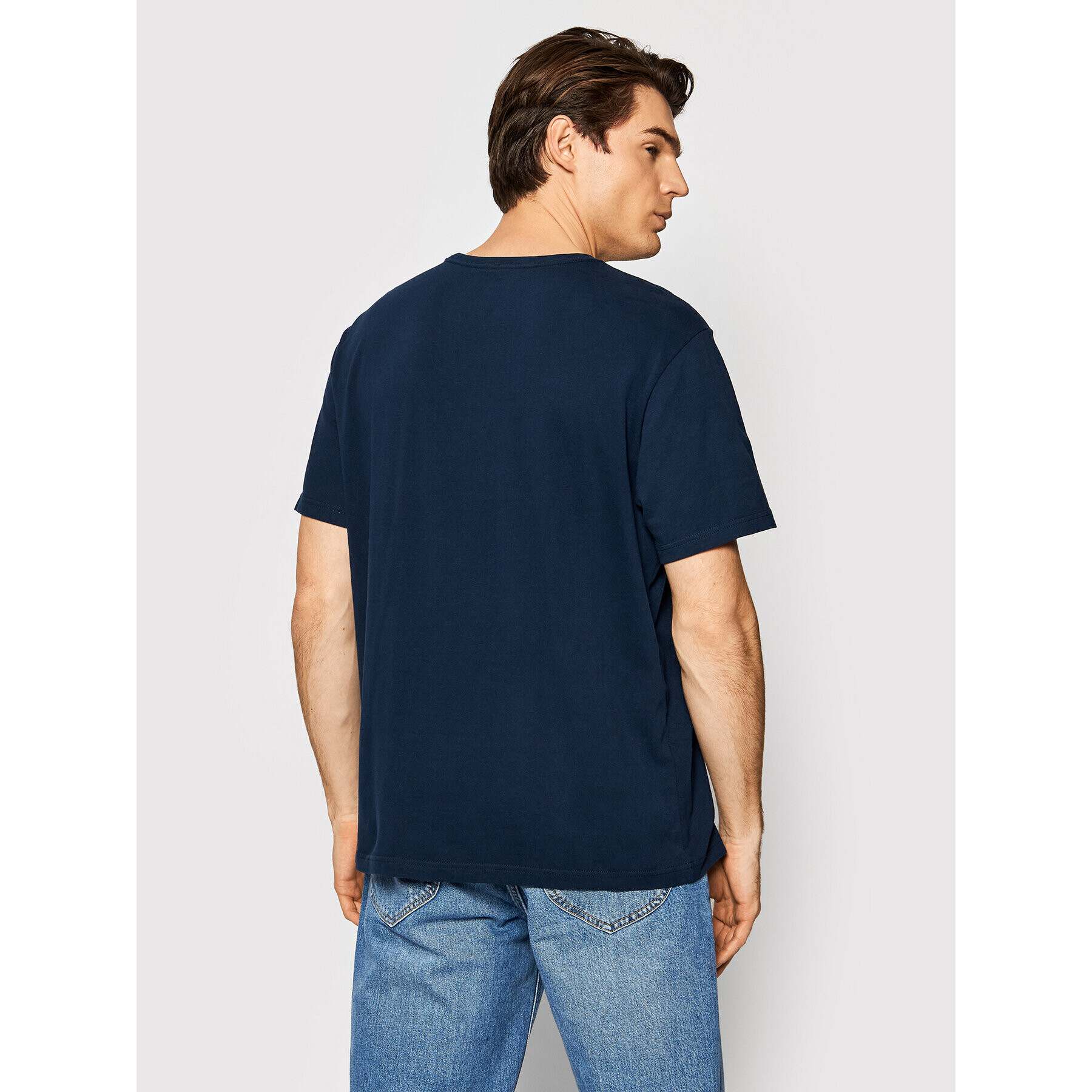 American Eagle Tricou 017-0181-5492 Bleumarin Regular Fit - Pled.ro