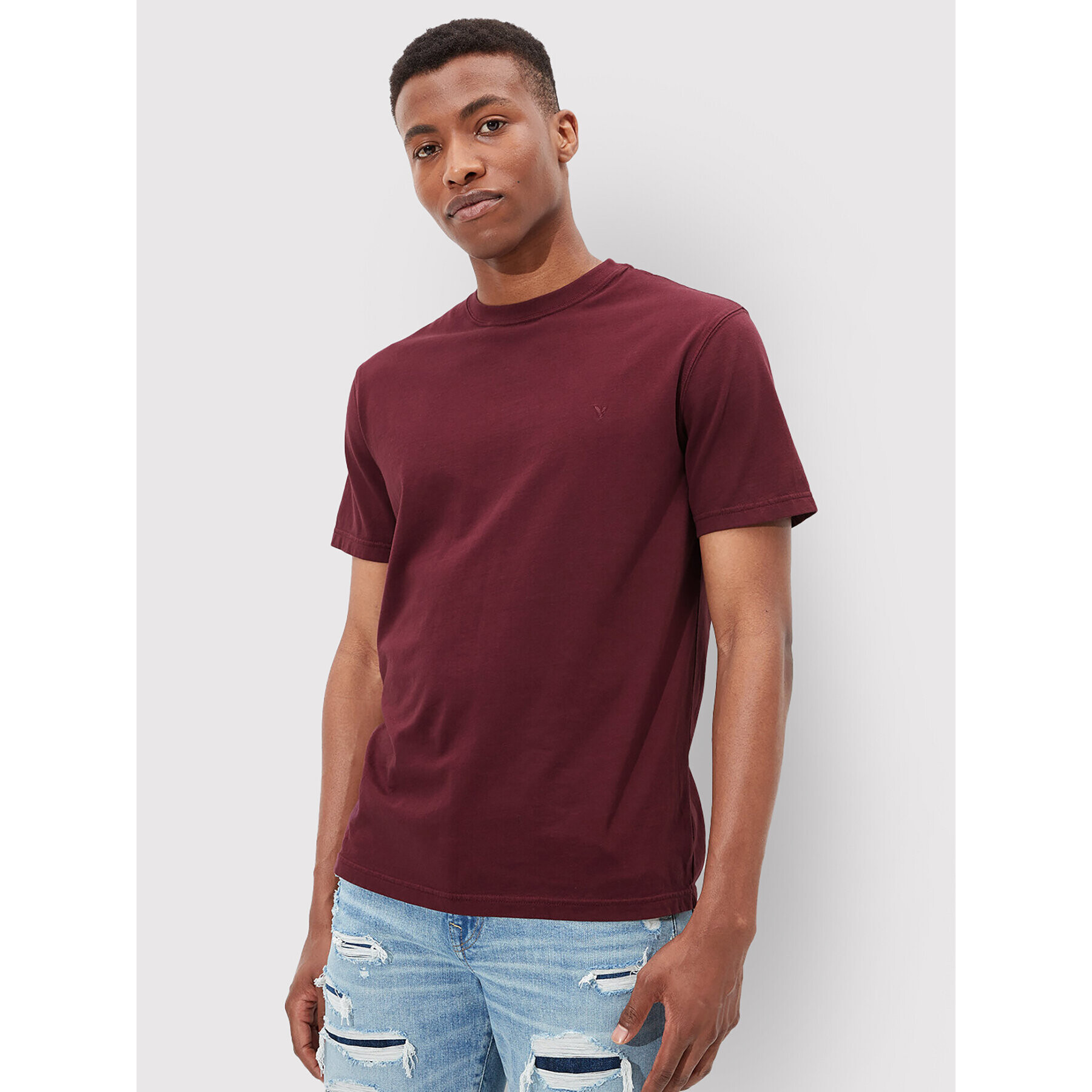 American Eagle Tricou 017-1164-1542 Vișiniu Standard Fit - Pled.ro