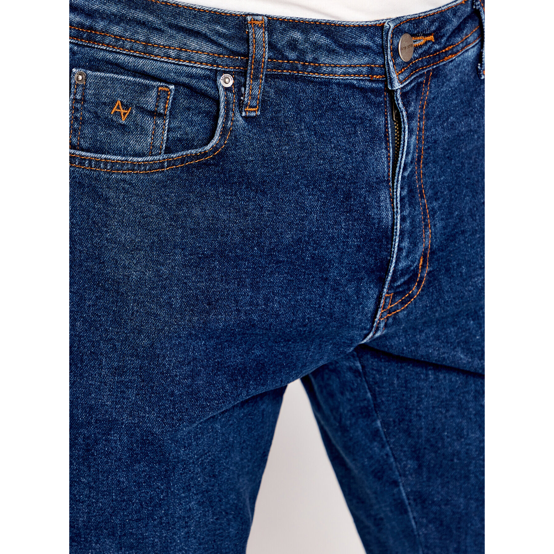 Americanos Blugi Austin Bleumarin Slim Leg - Pled.ro