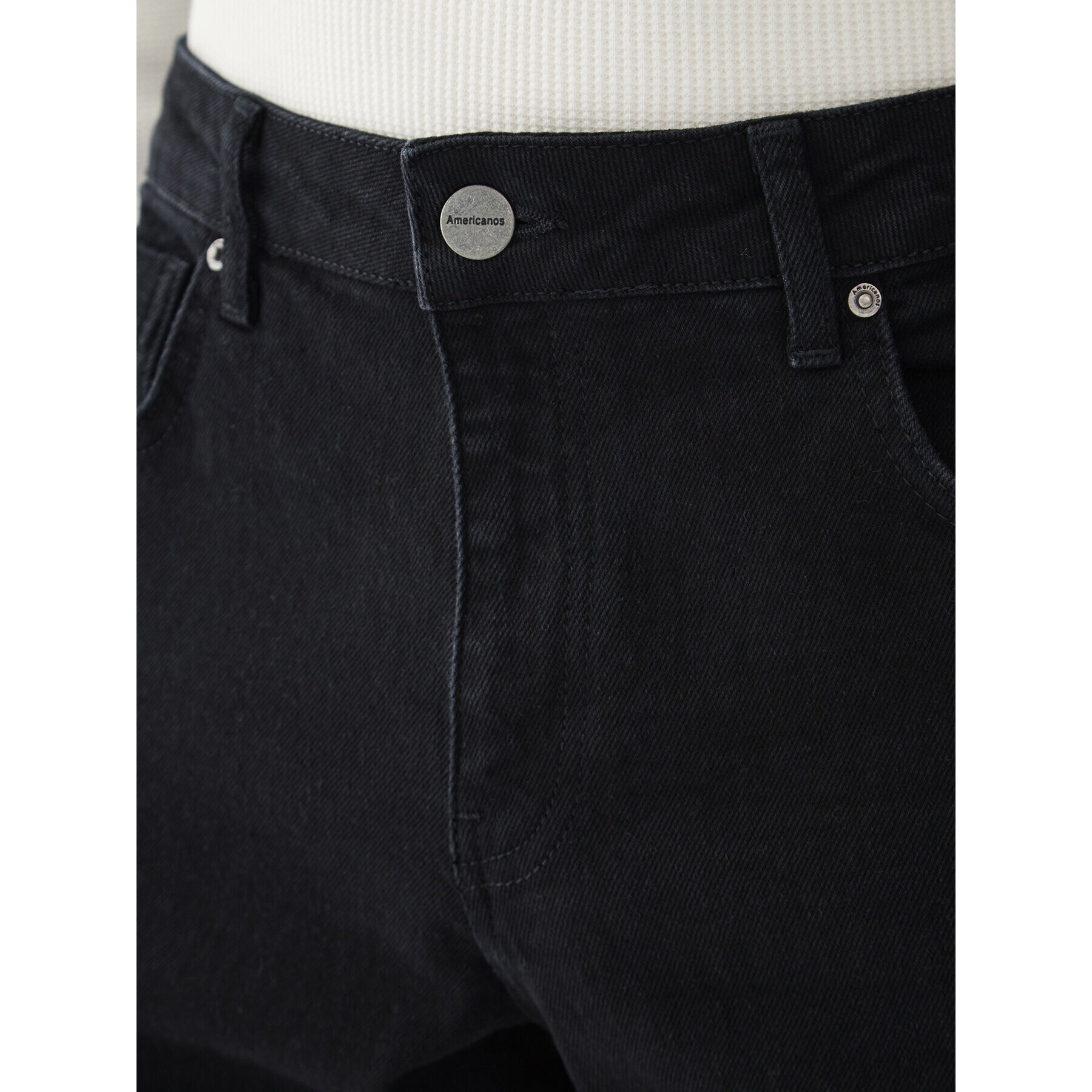 Americanos Blugi Austin Negru Slim Leg - Pled.ro