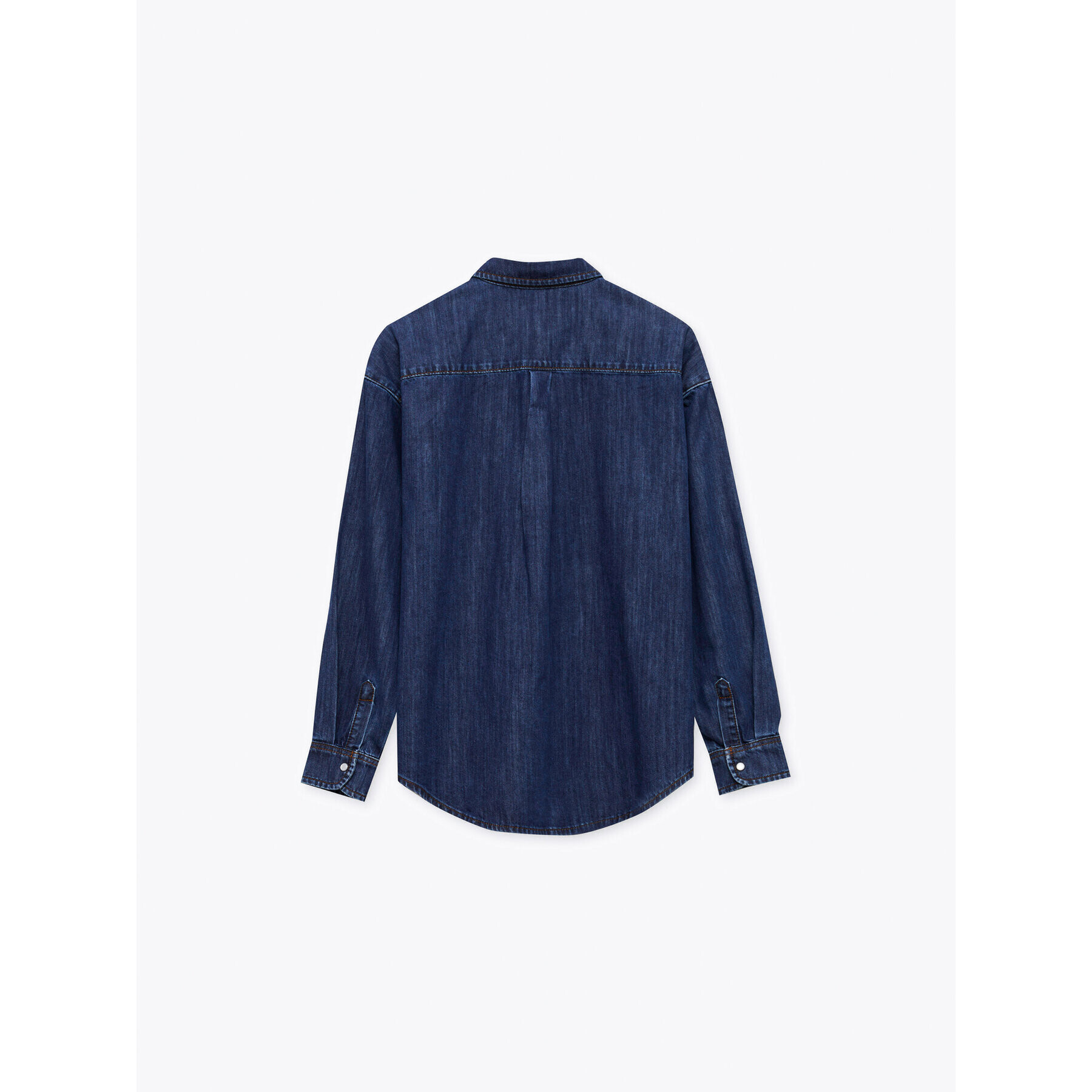 Americanos cămașă de blugi Unisex Michigan Bleumarin Oversize - Pled.ro