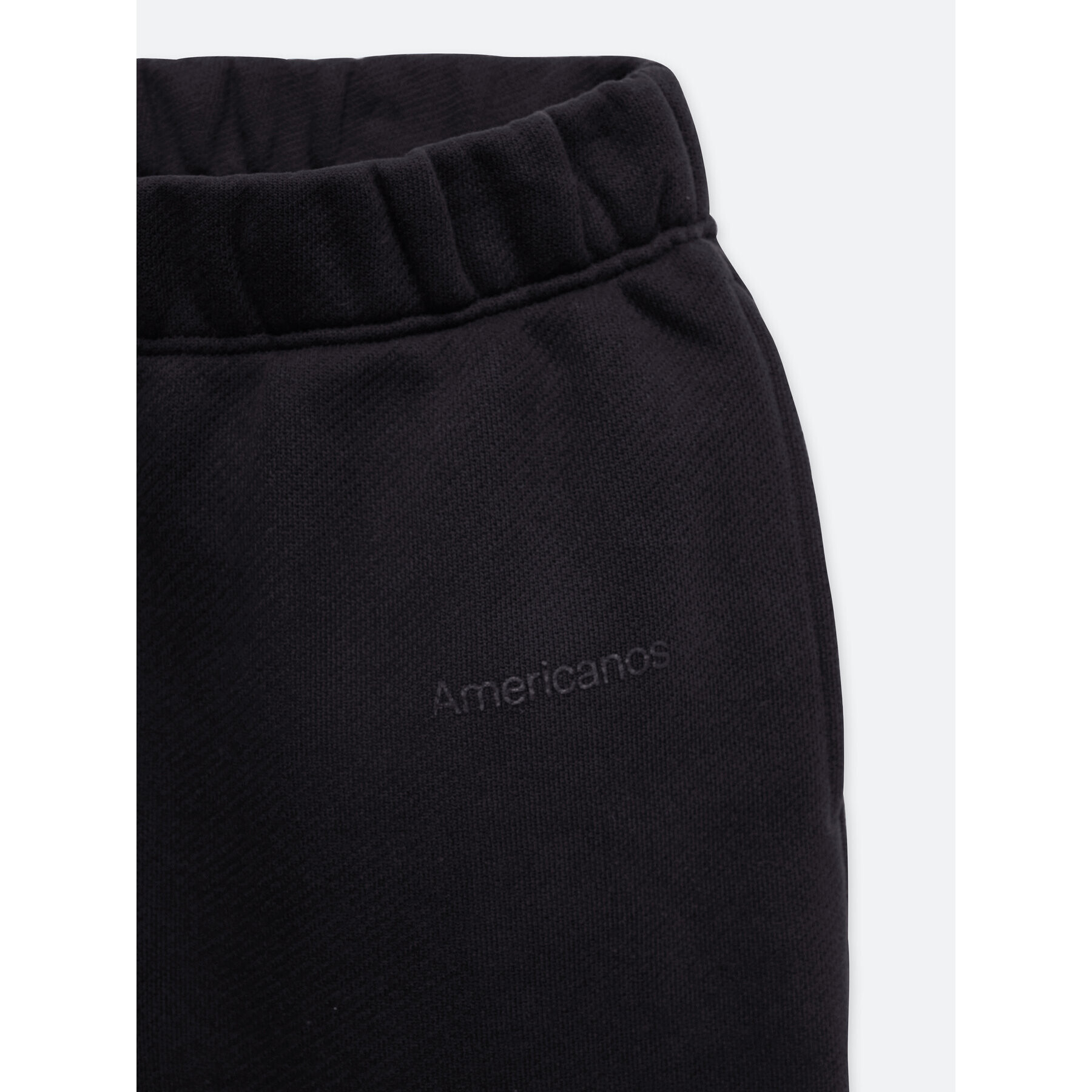 Americanos Pantaloni trening Unisex Chicago Negru Wide Leg - Pled.ro