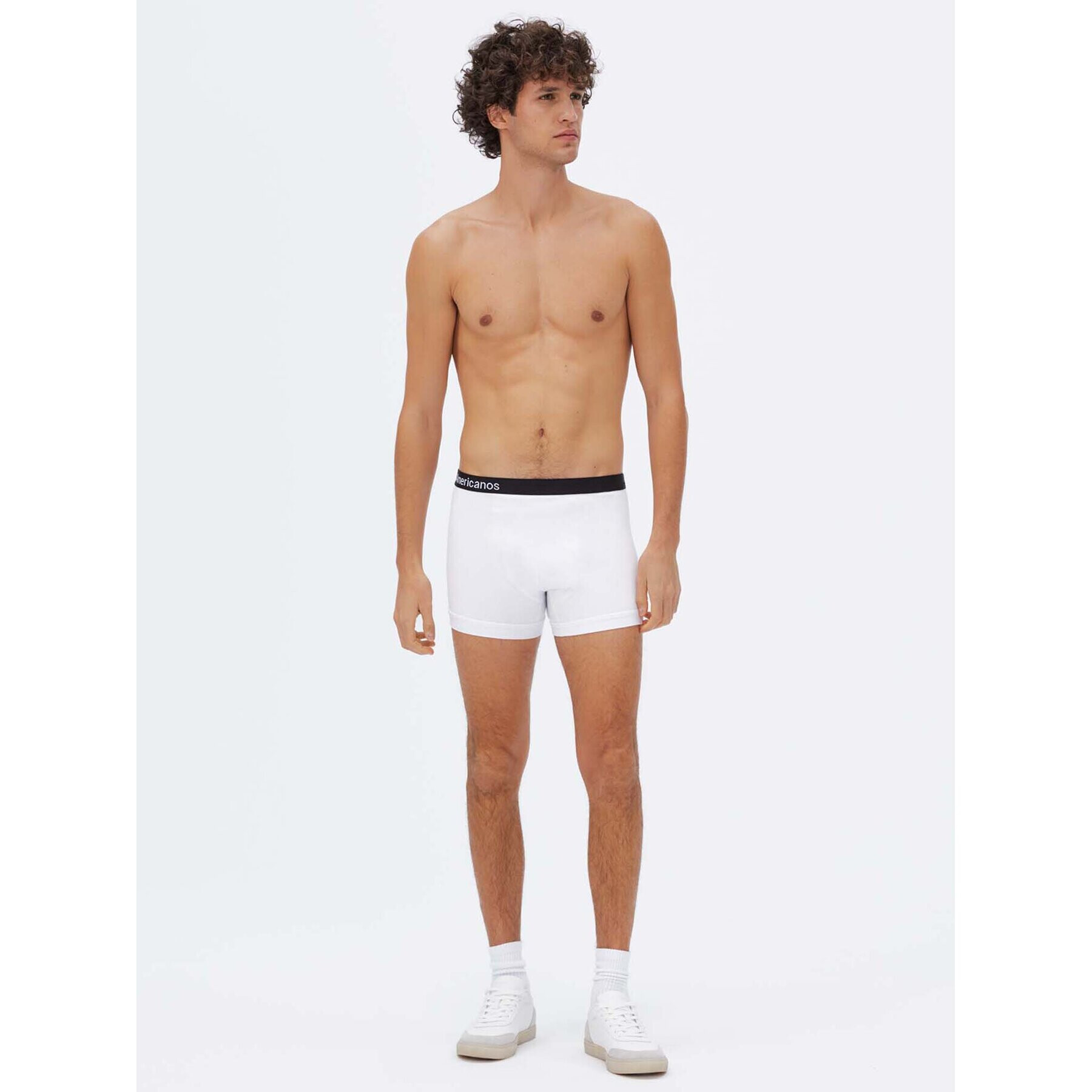 Americanos Set 2 perechi de boxeri Boxers Colorat Regular Fit - Pled.ro