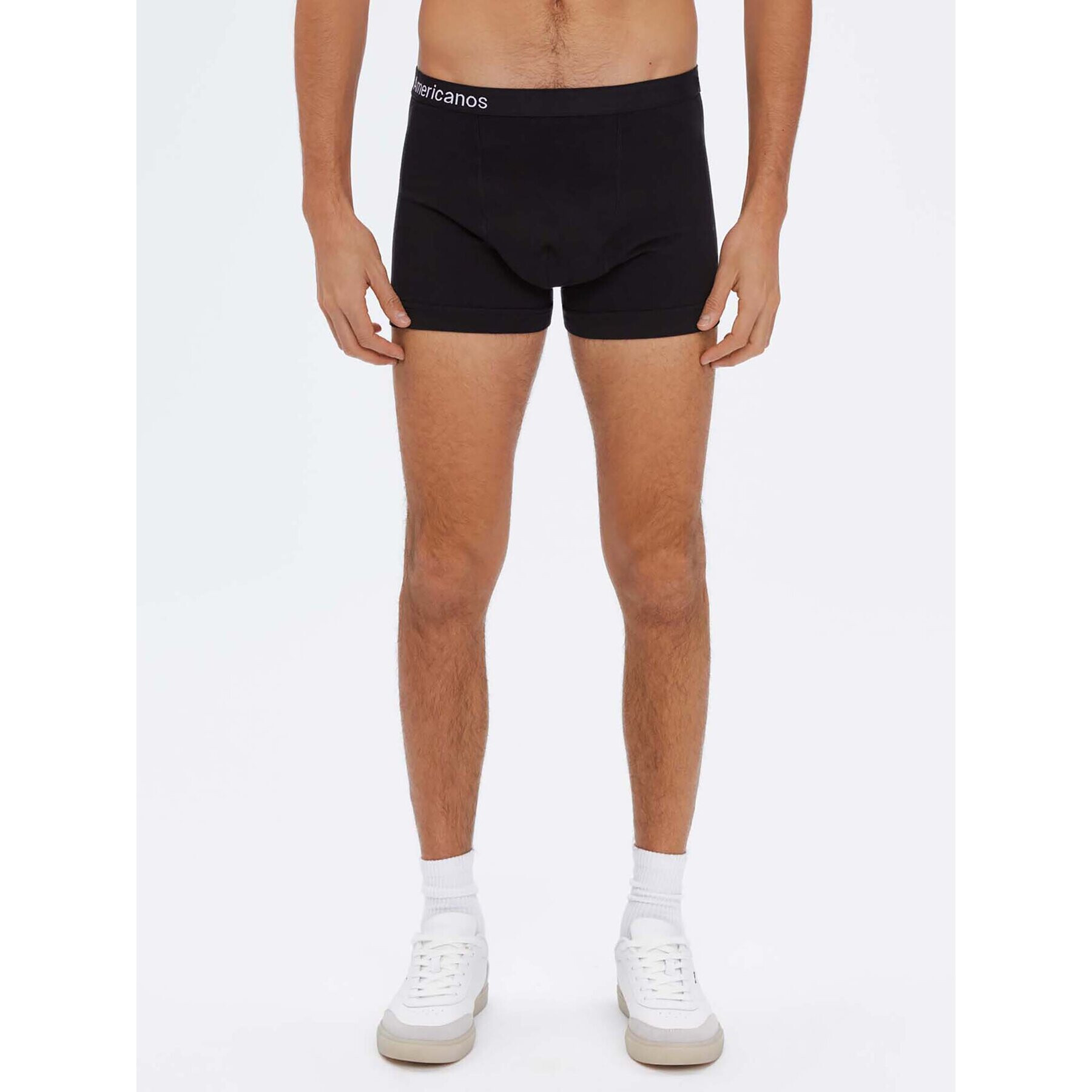 Americanos Set 2 perechi de boxeri Boxers Negru - Pled.ro