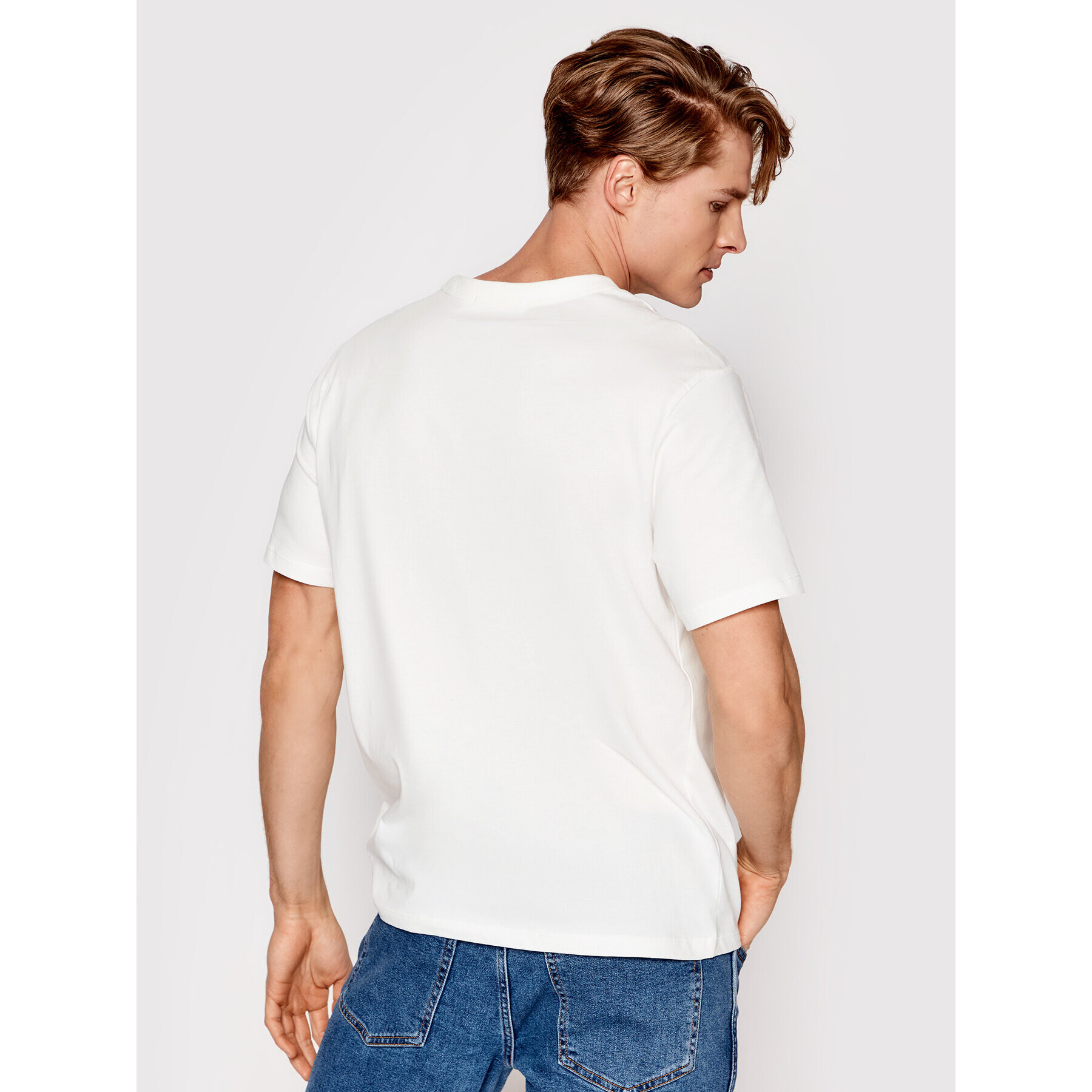 Americanos Tricou America Alb Regular Fit - Pled.ro