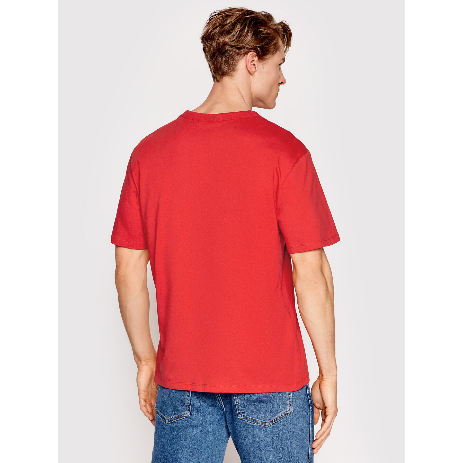 Americanos Tricou America Roșu Regular Fit - Pled.ro