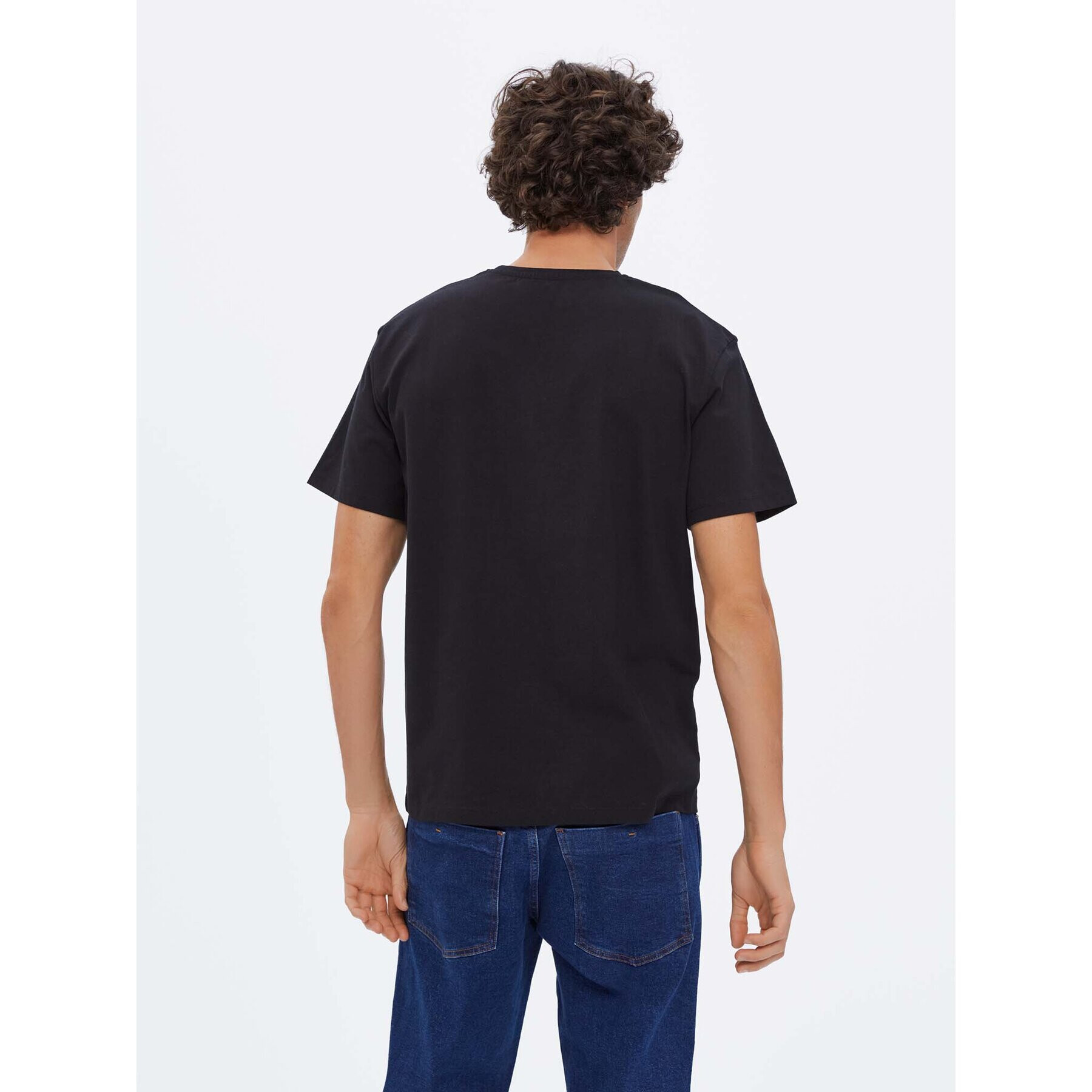 Americanos Tricou Omaha Negru Regular Fit - Pled.ro