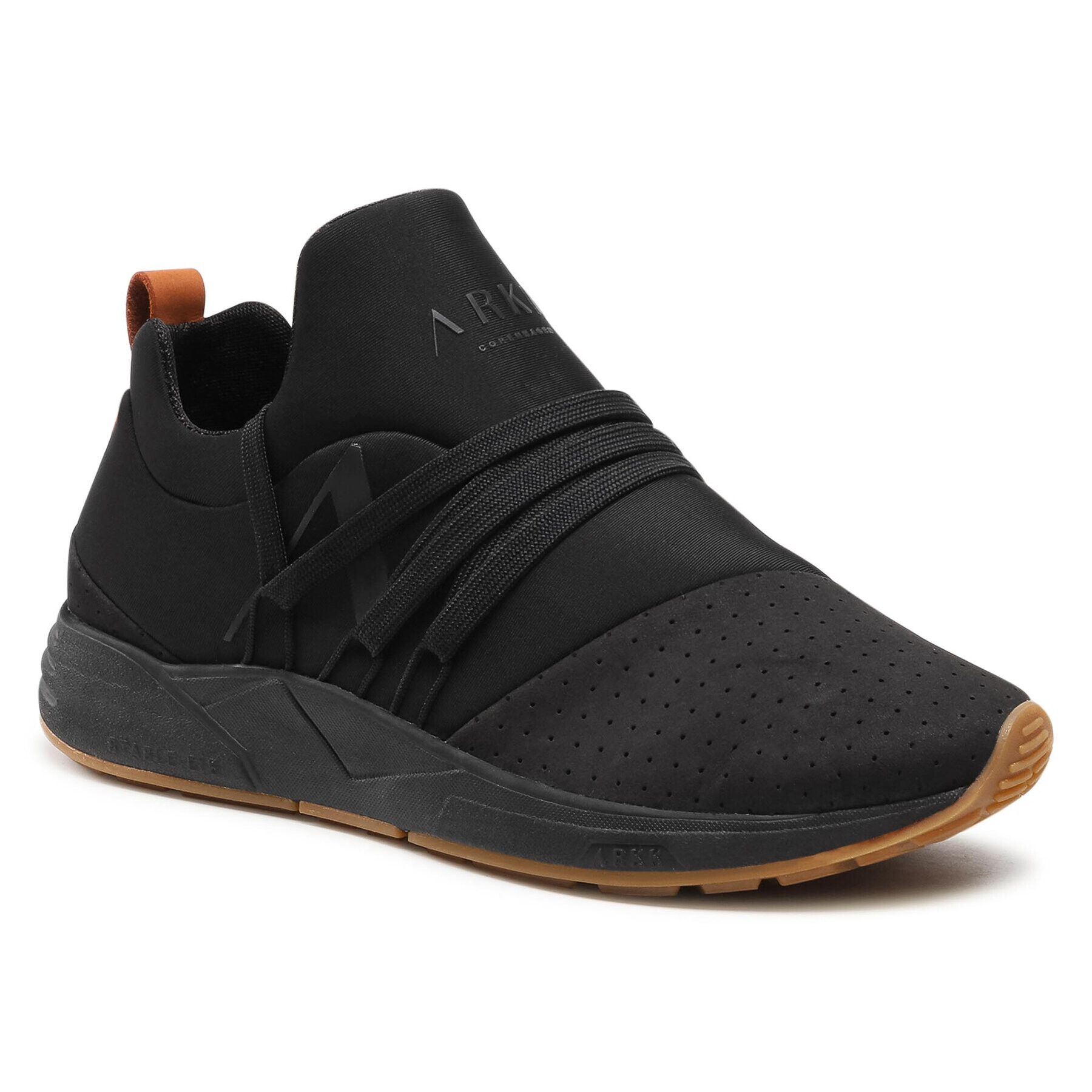 ARKK Copenhagen Sneakers Raven Nubuck S-E15 CR1403-0099-W Negru - Pled.ro