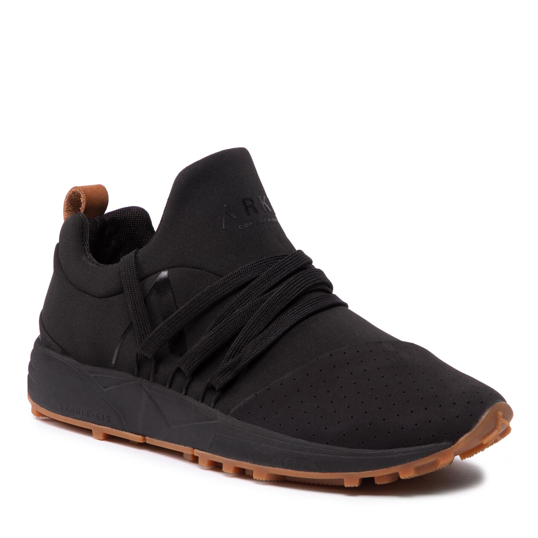 ARKK Copenhagen Sneakers Raven Nubuck S-E15 Vibram CR1408-0099-W Negru - Pled.ro